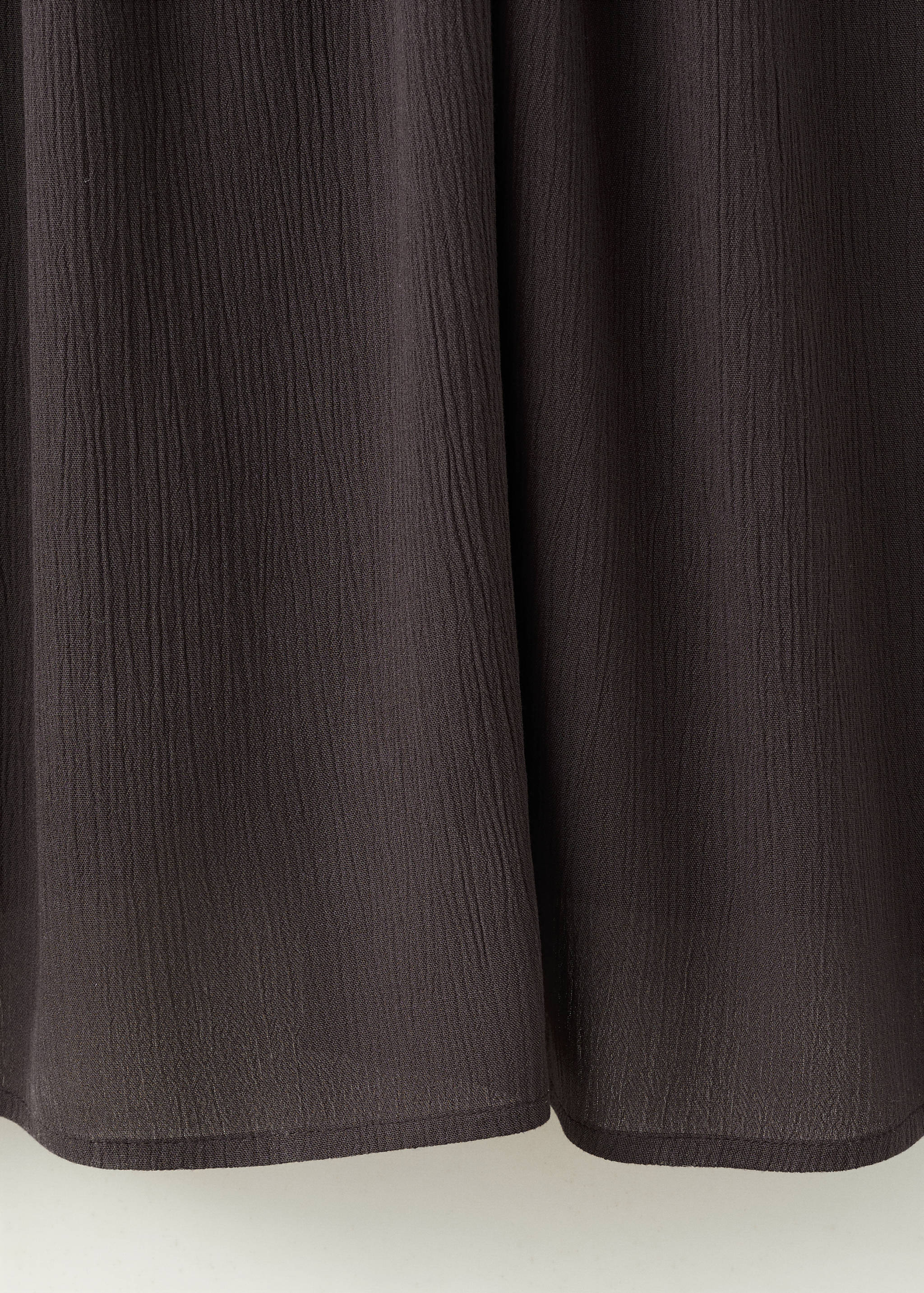 Crinkle dress with side ties - Details of the article 0