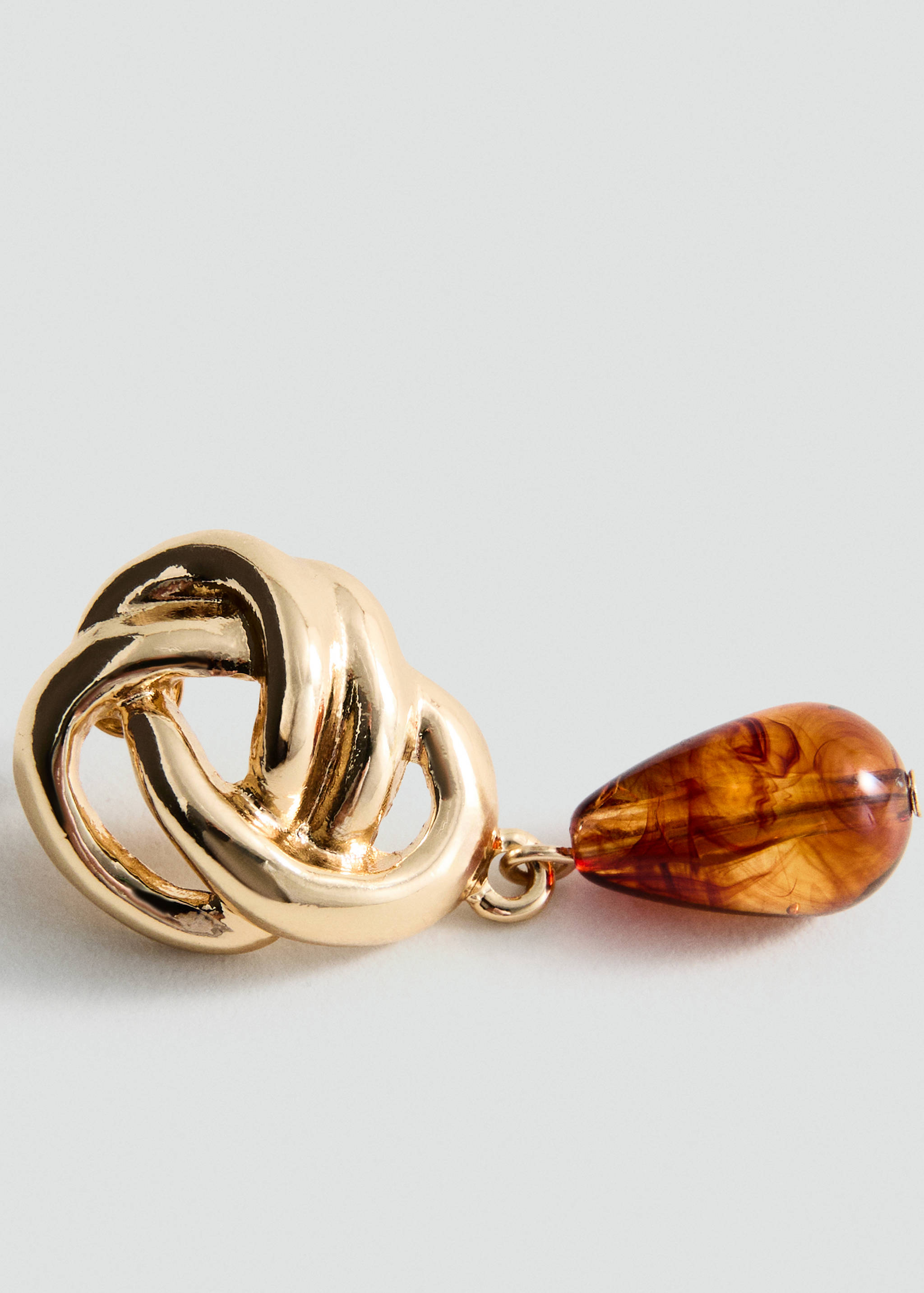 Drop-shaped pendant earrings - Details of the article 1