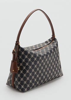Small logo shoulder bag — Navy 1