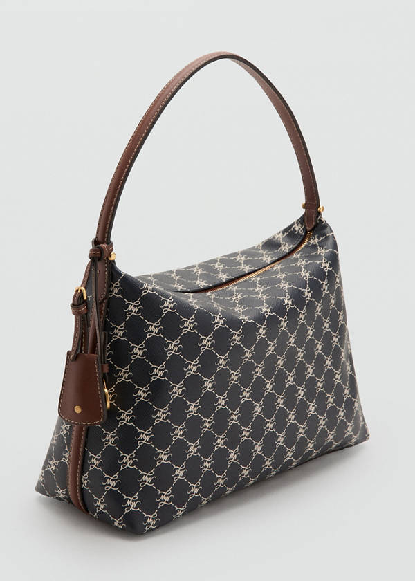 Small logo shoulder bag — Navy