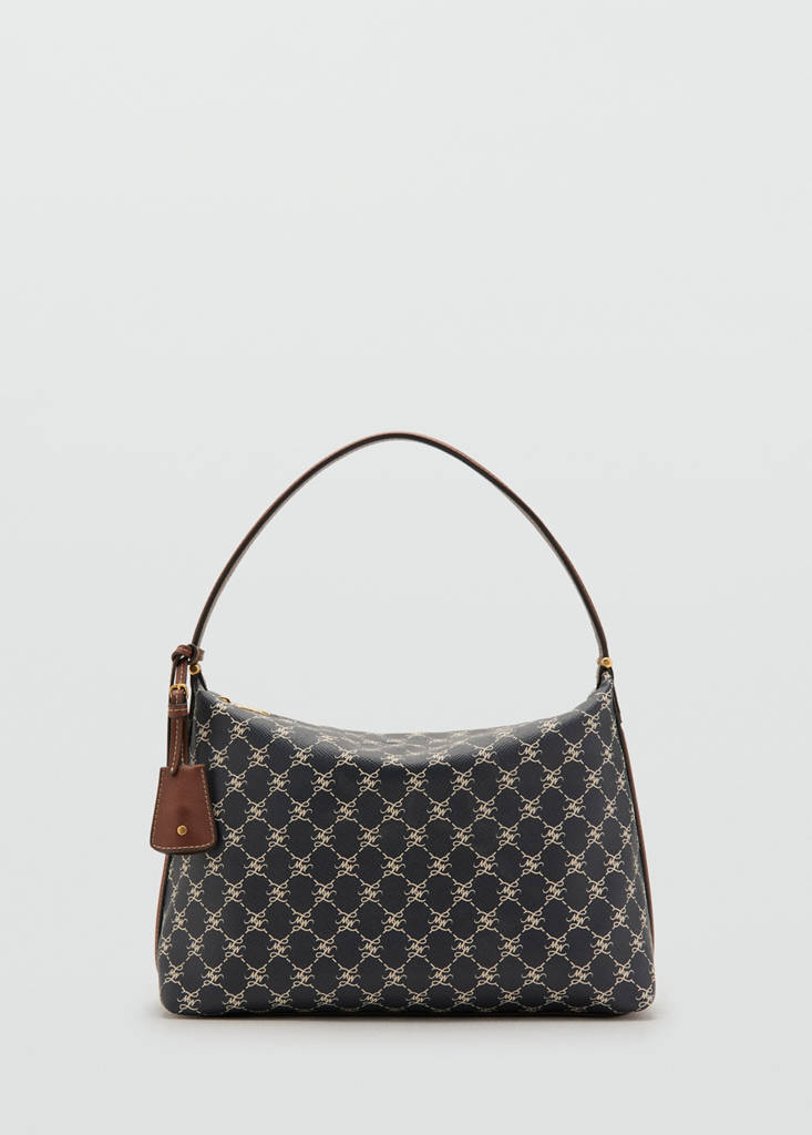 Small logo shoulder bag — Navy