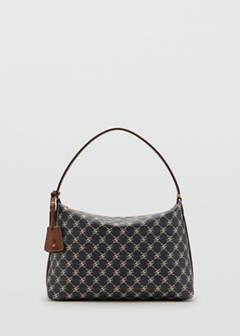 Small logo shoulder bag — Navy 4