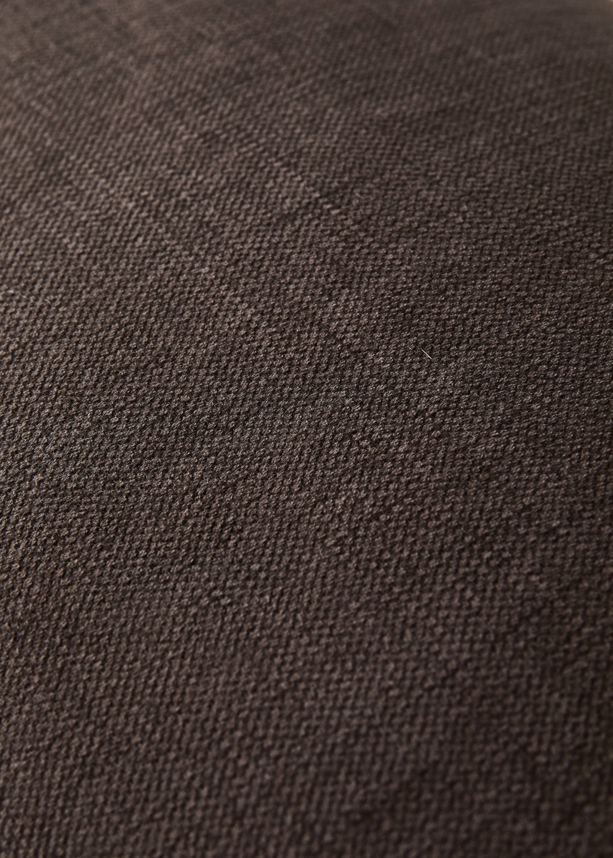 Funda cojín algodón lino overlock pestaña 40x60 cm - Detalle del artículo 3