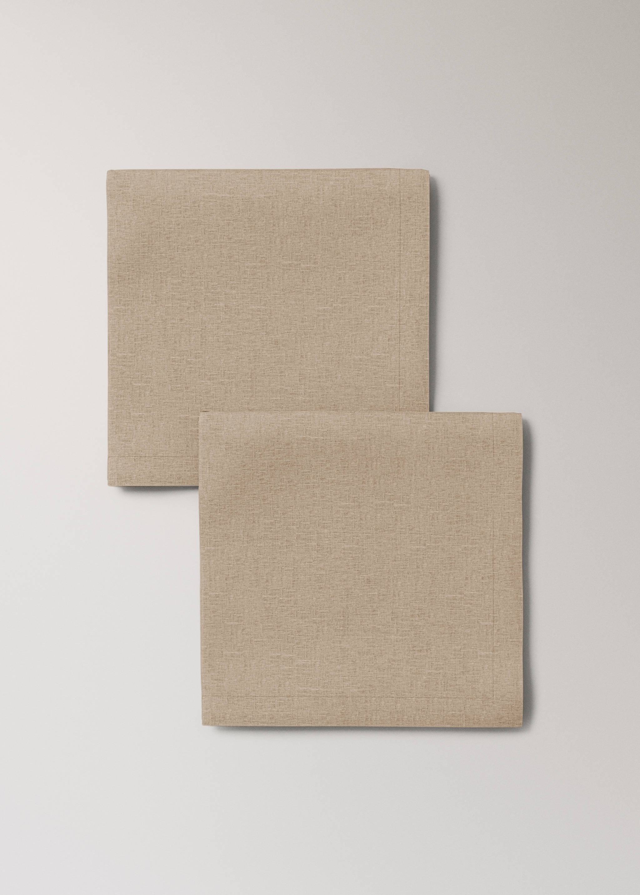 100% Leinen-Servietten - Detail des Artikels 1