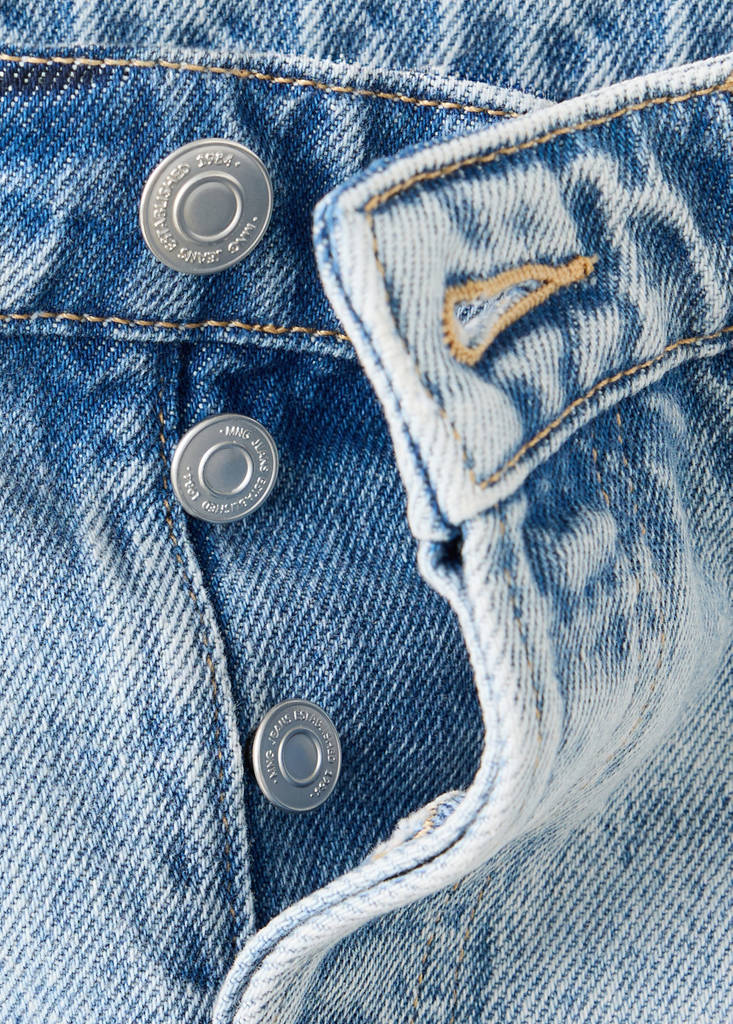 Mid-rise balloon jeans — Light Blue