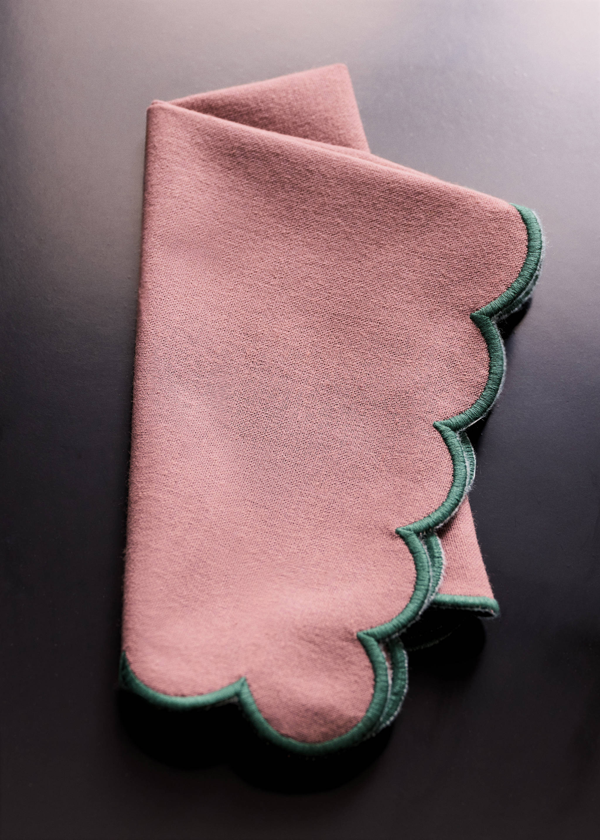 Lot de 2 serviettes de table coton - Plan général