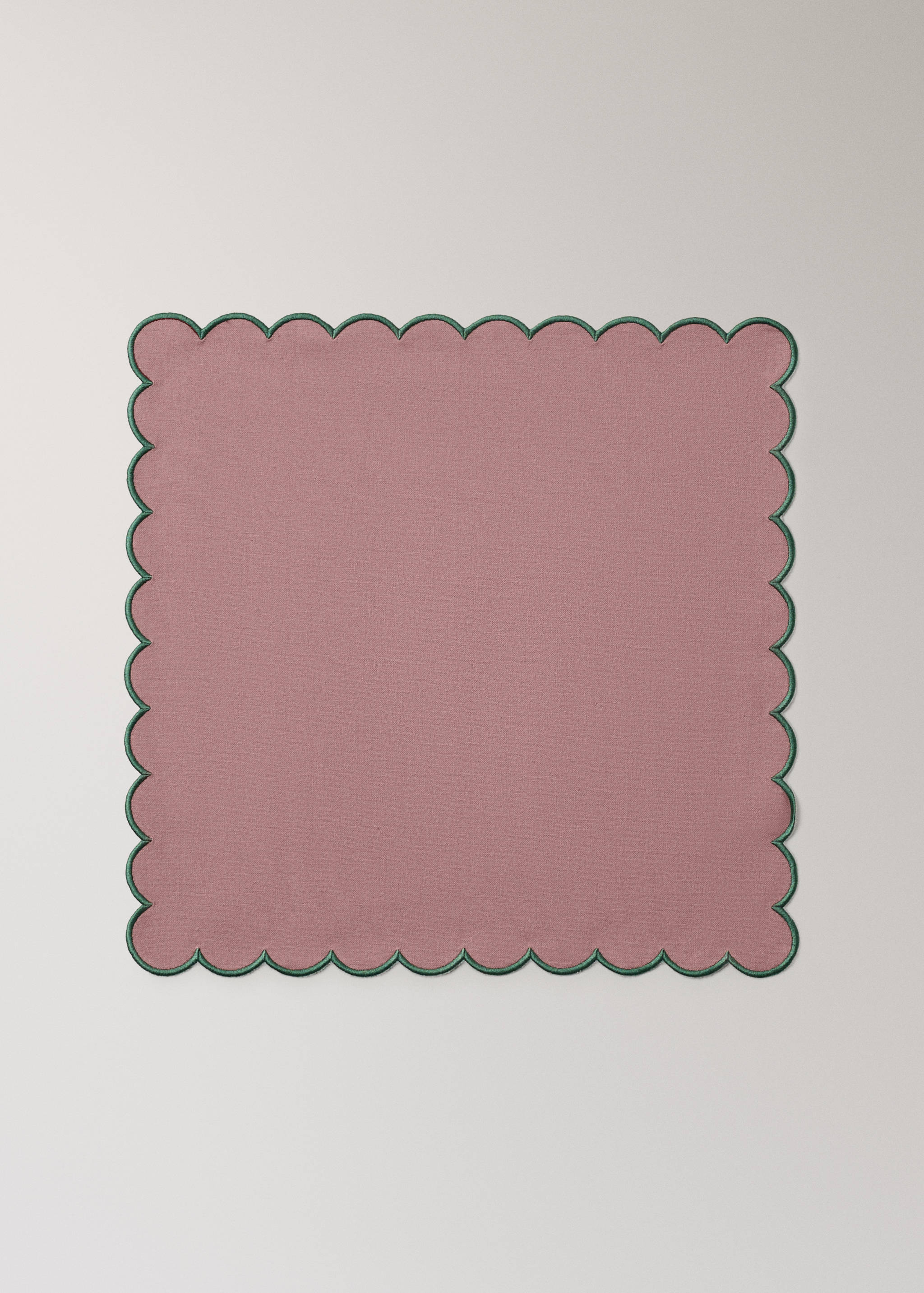 Lot de 2 serviettes de table coton - Article sans modèle