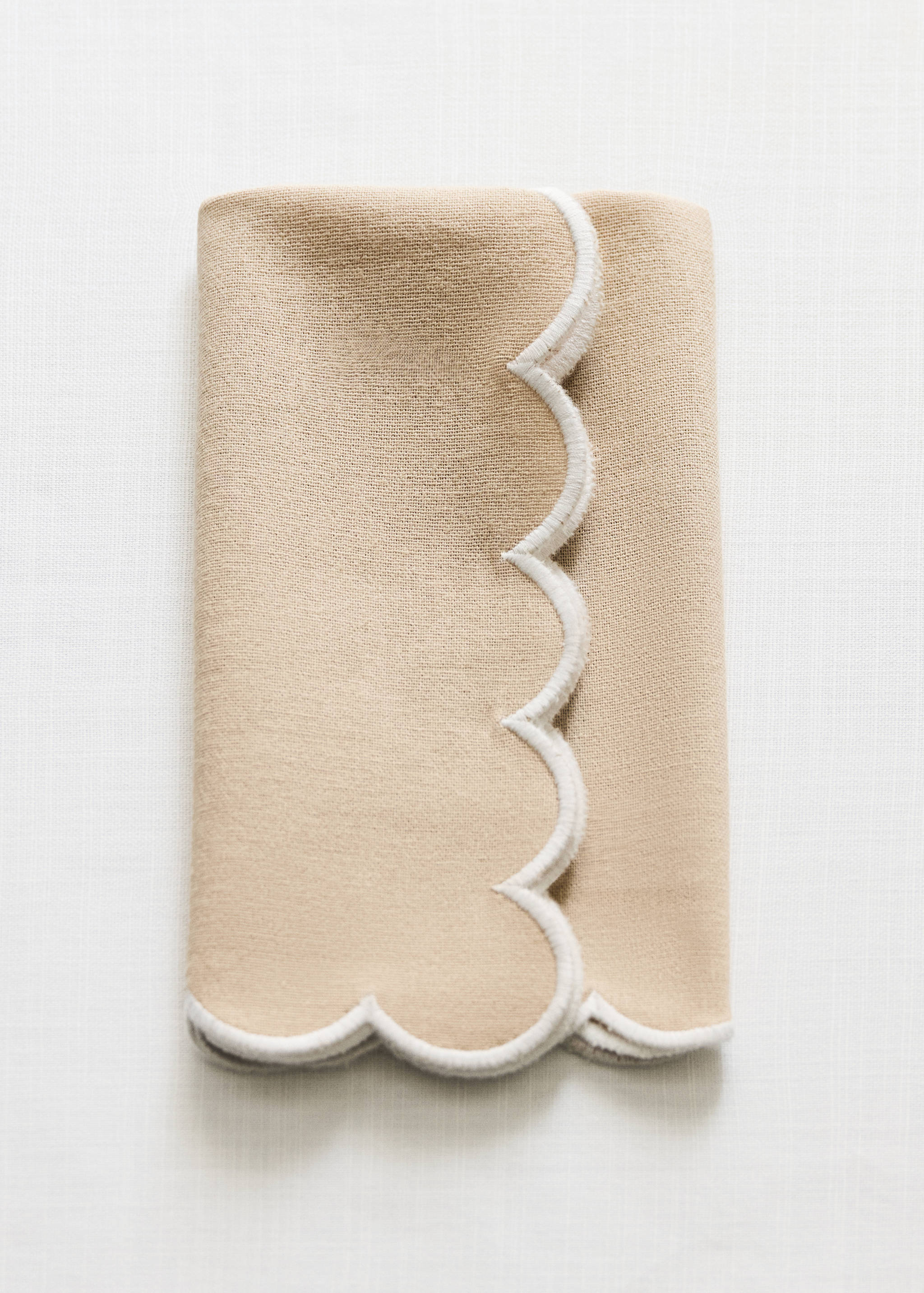 Lot de 2 serviettes de table coton - Plan général