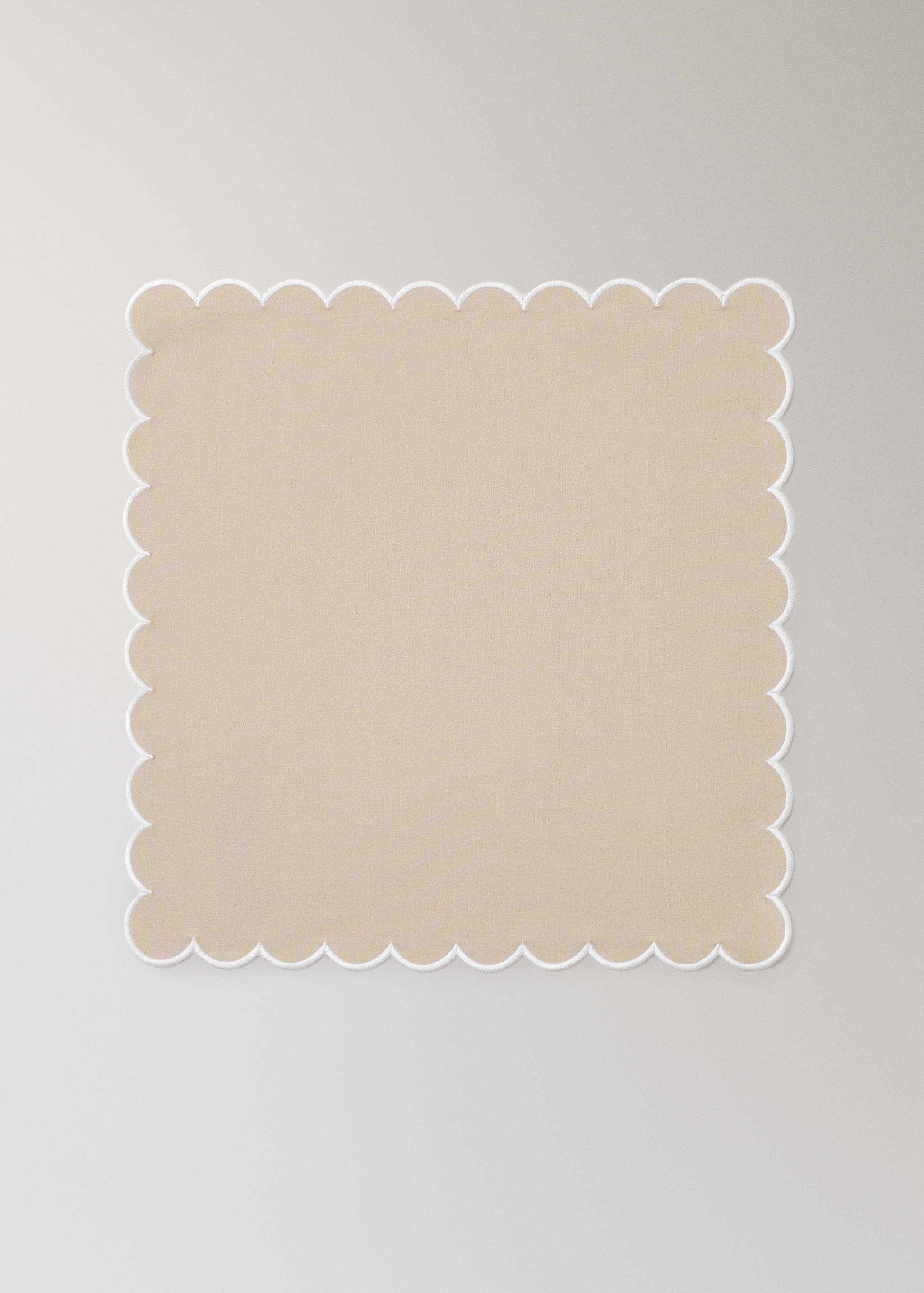 Lot de 2 serviettes de table coton - Article sans modèle