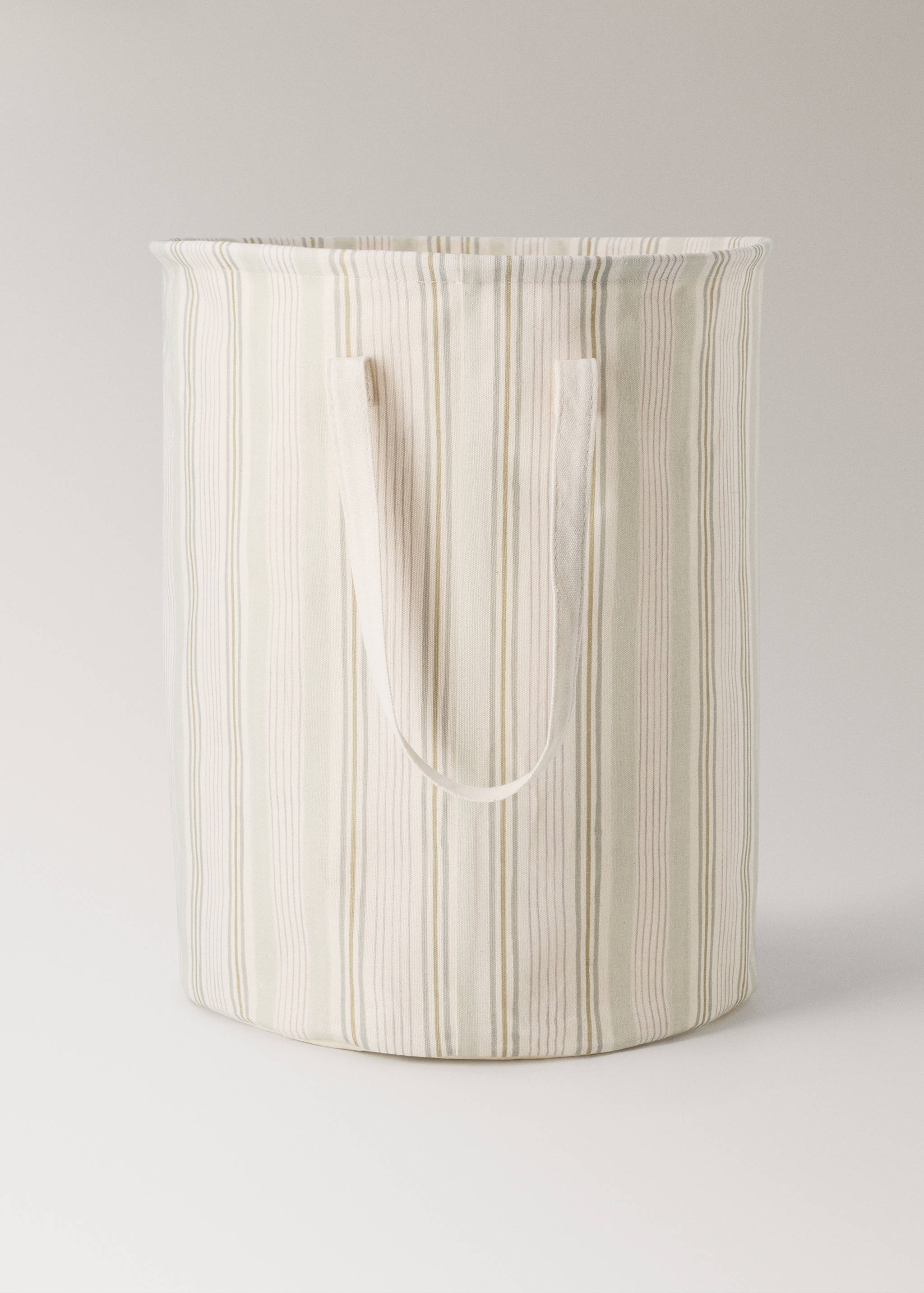 100% cotton multi-stripe basket - Article without model