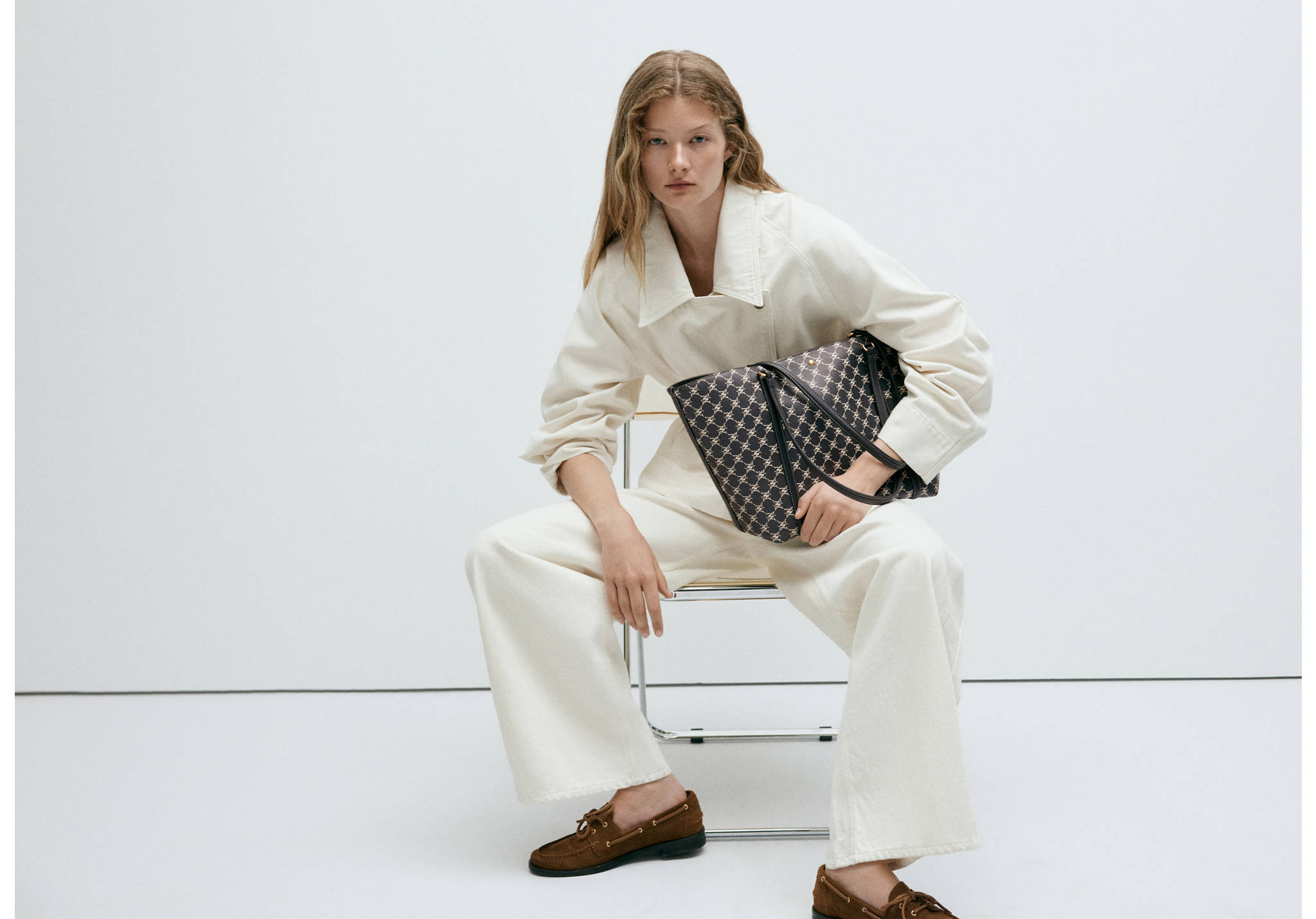Shopper bag with printed logo - Панорамний  план