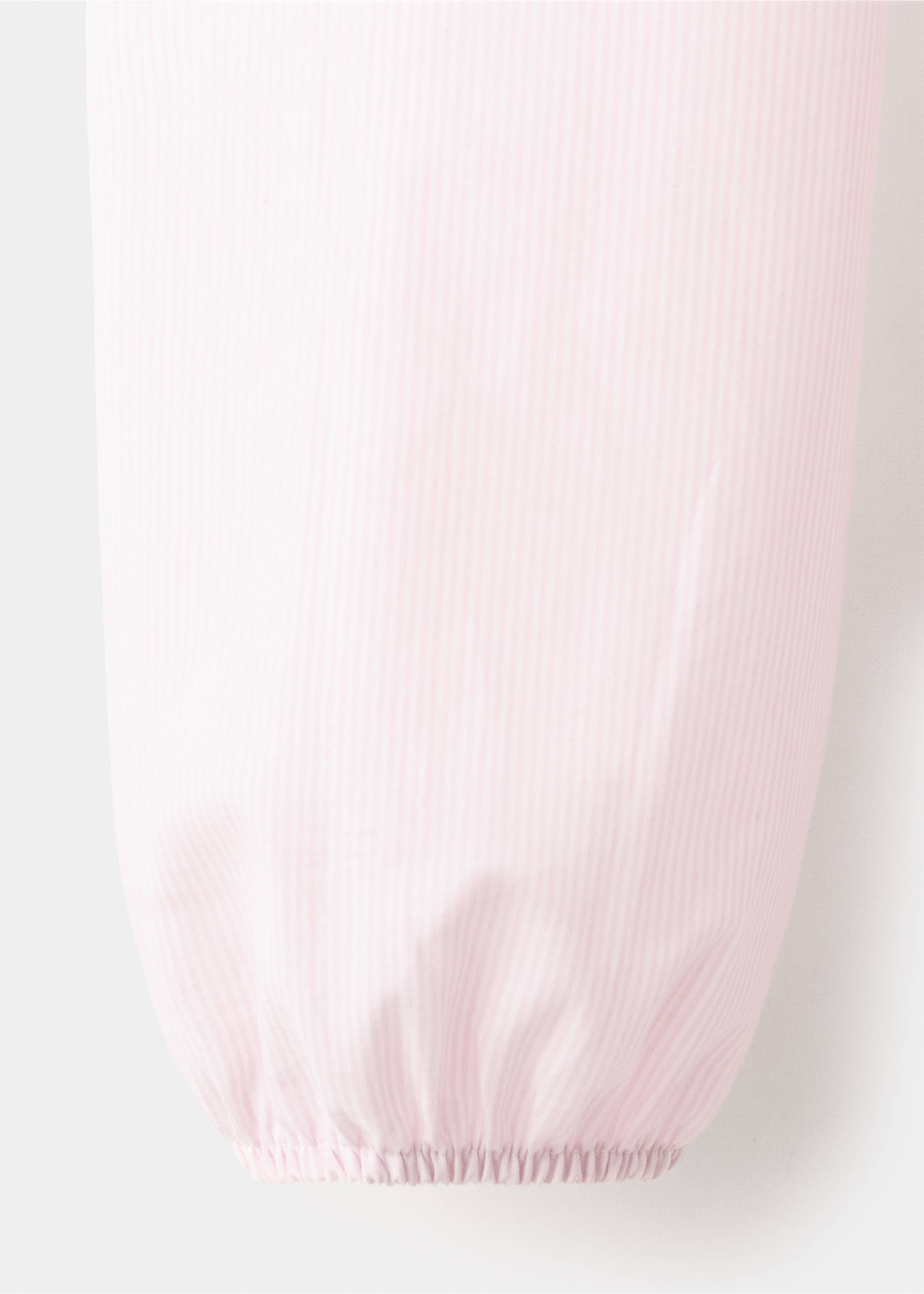 Double baby-collar shirt - Details of the article 0, Pink. Ref: 37052890-00.
