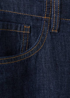 wide-leg washed-effect jeans — Open Blue 11