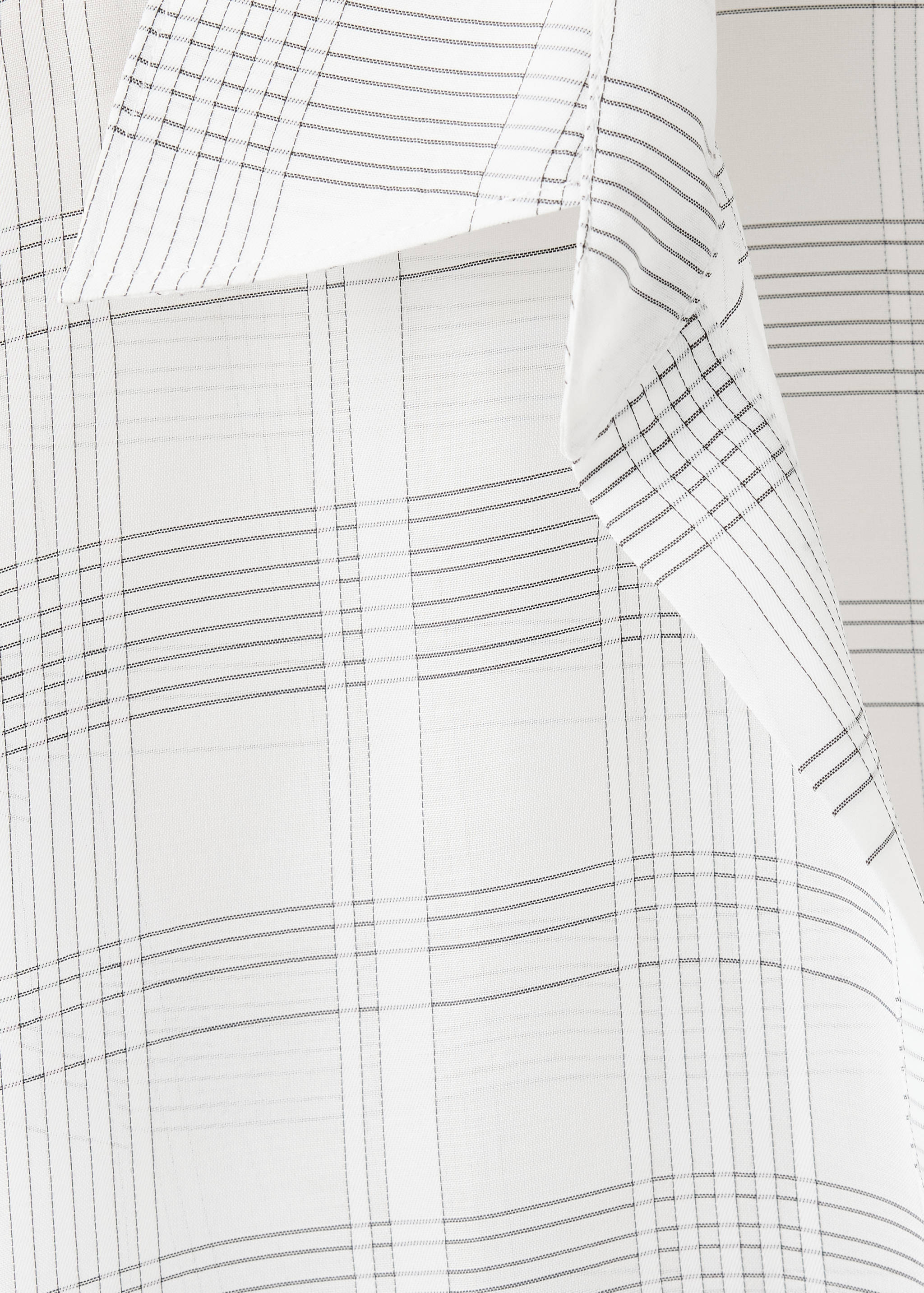 Bow check shirt - Details of the article 8
