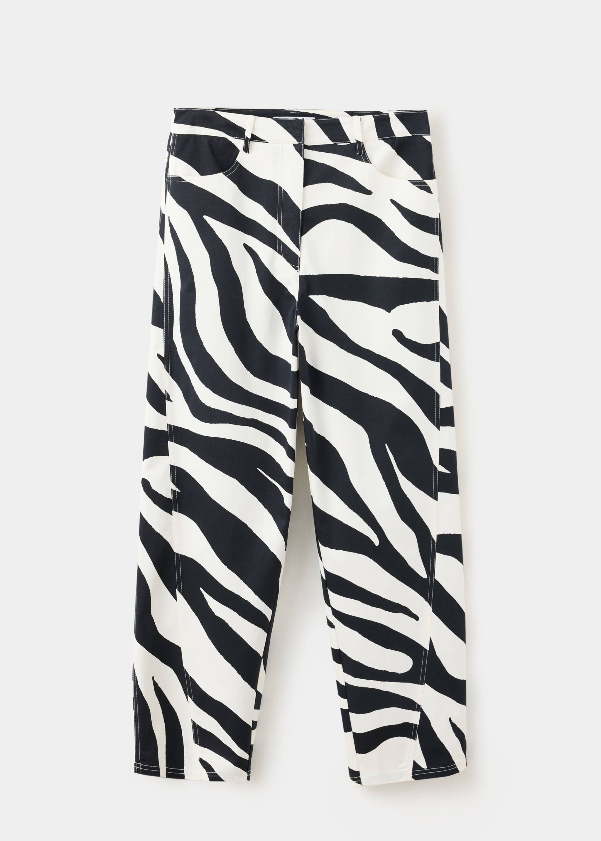 High-waisted balloon trousers - Article without model