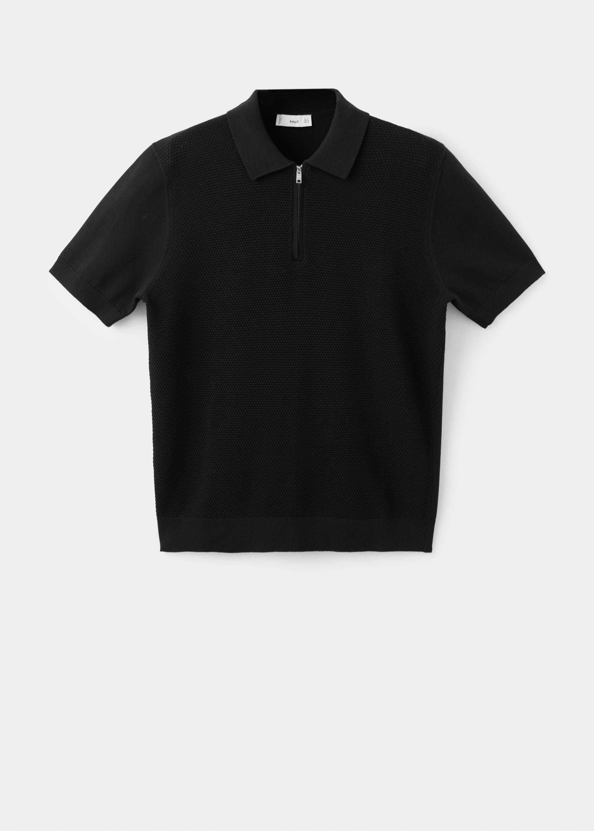 Polo 100 % coton maille structure - Article sans modèle