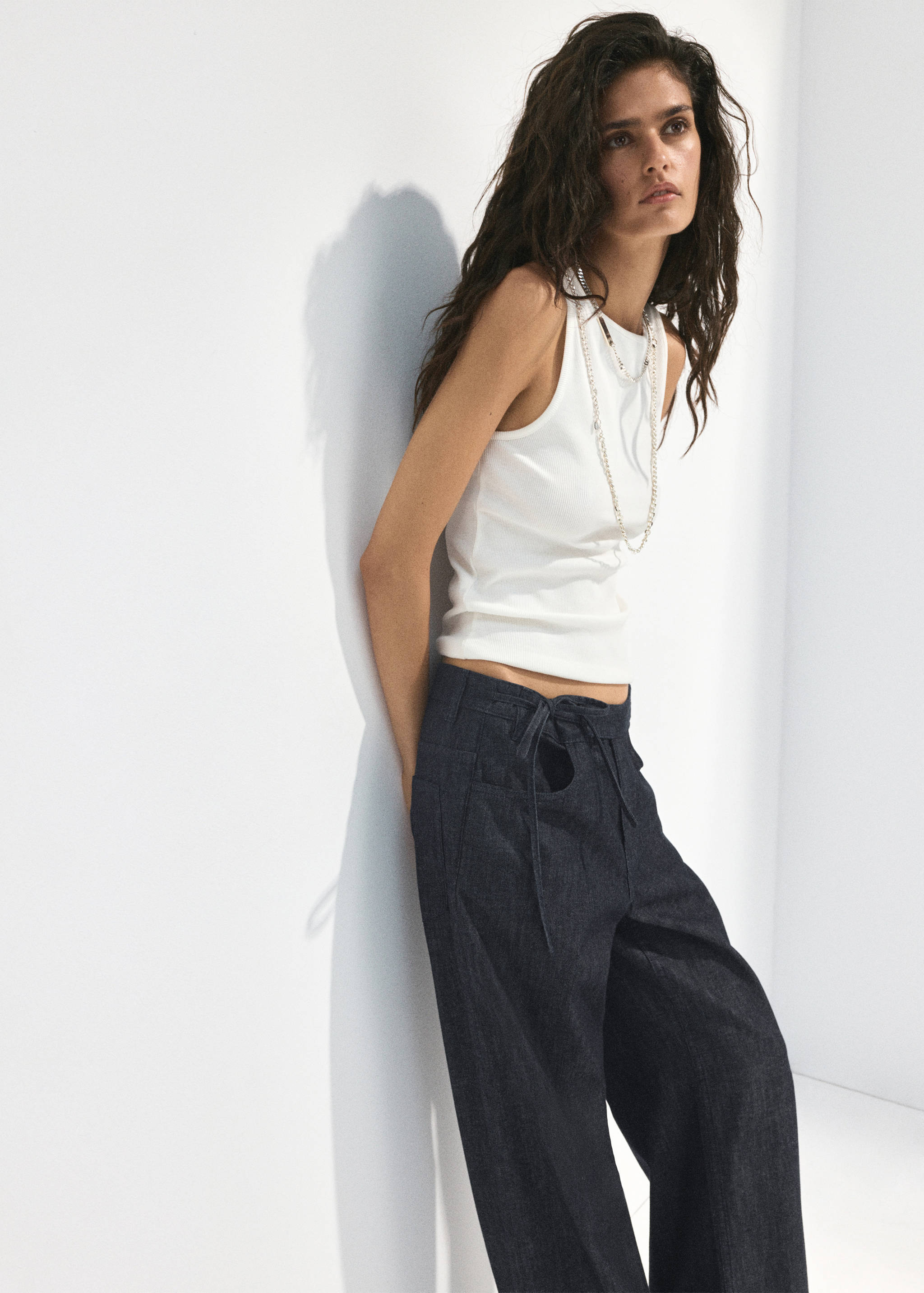 Jean low waist nœud - Détail de l'article 3