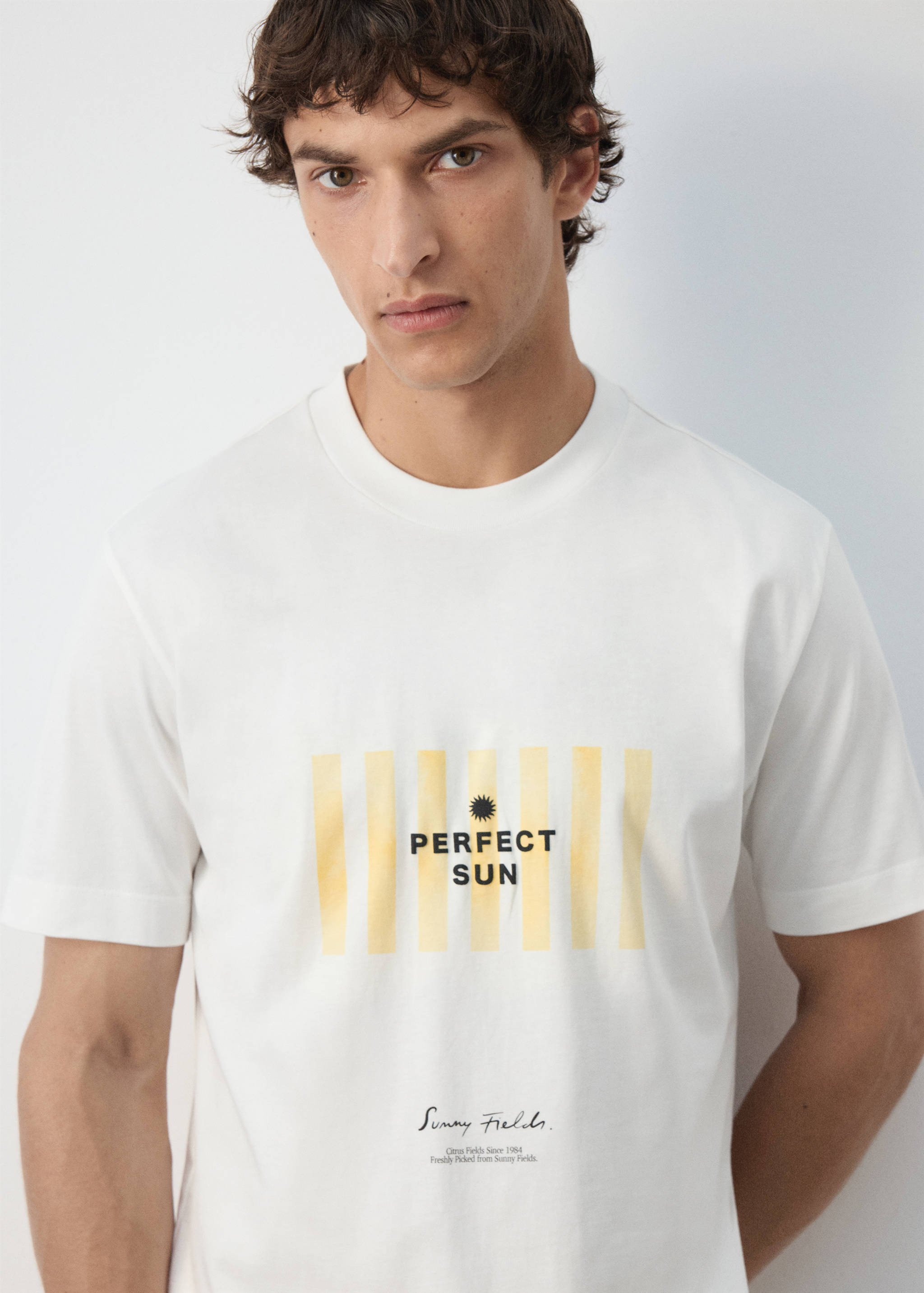 T-shirt 100 % coton motif - Détail de l'article 1