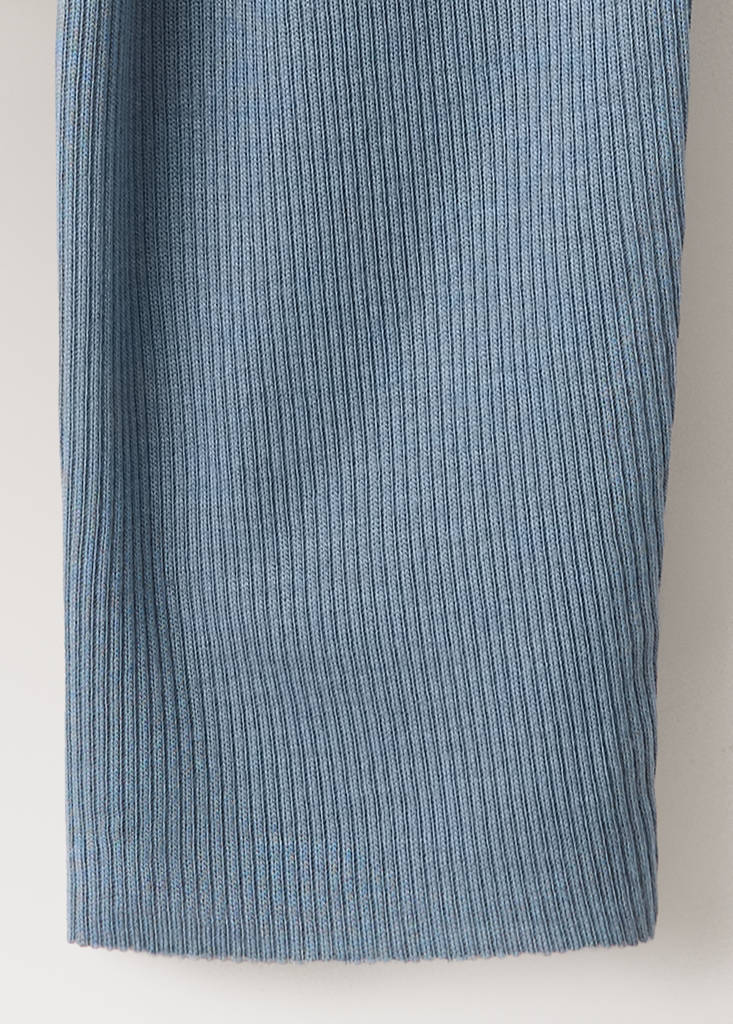 Lyocell wool blend pyjama t-shirt — Blue