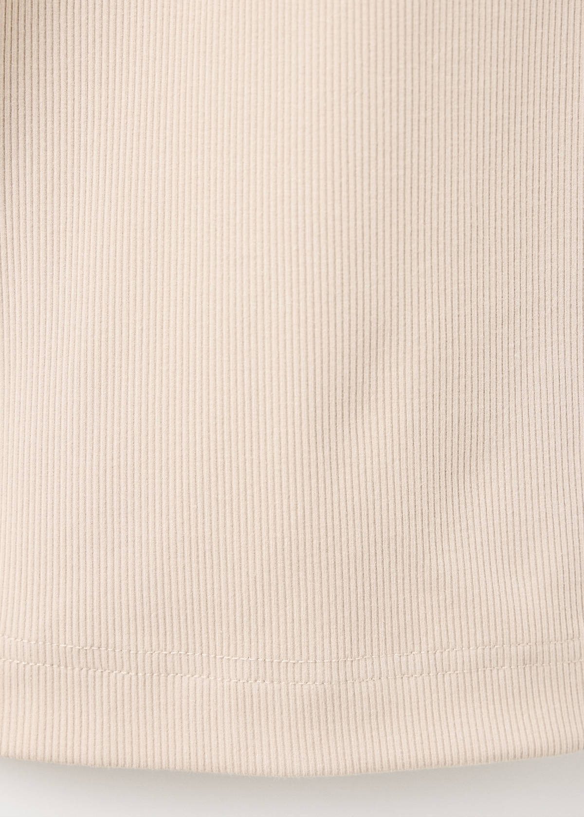 Elasticated-waist pyjama trousers — Beige