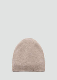 Cashmere knitted hat — Beige 1