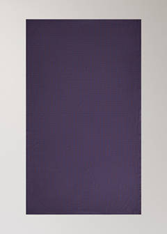 Two-tone checked cotton tablecloth for 2 to 4 people — Indigo Blue 4