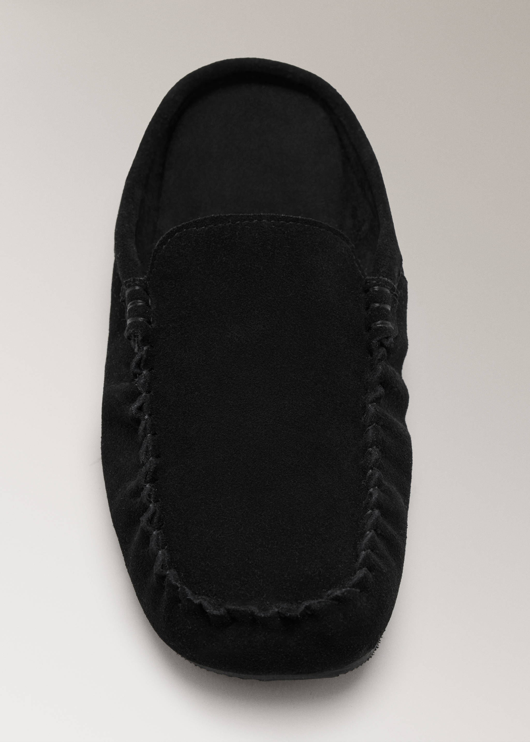 Backless suede loafer - Details of the article 2