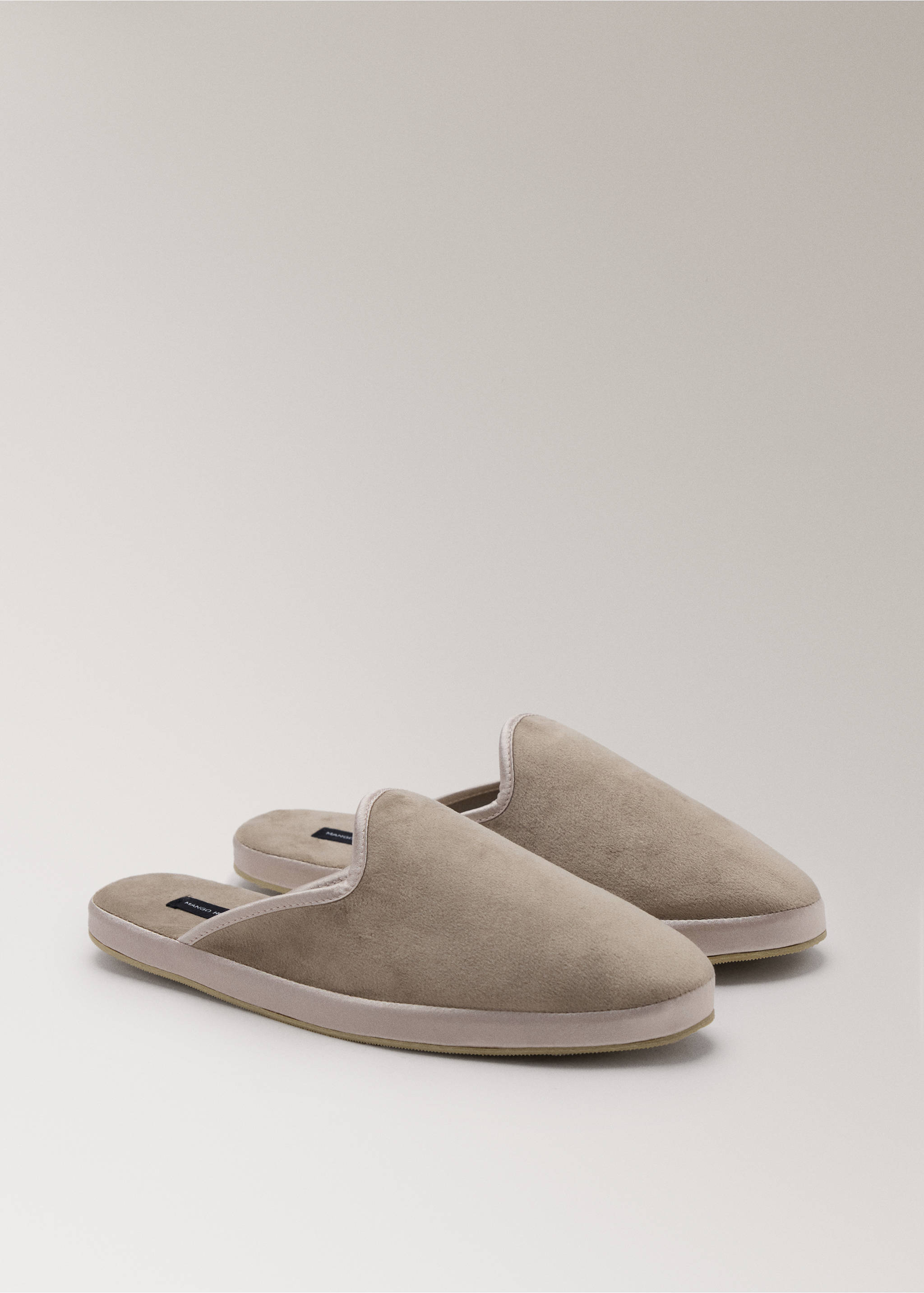 Open house slippers - Medium plane, Beige. Ref: 37052939-00.