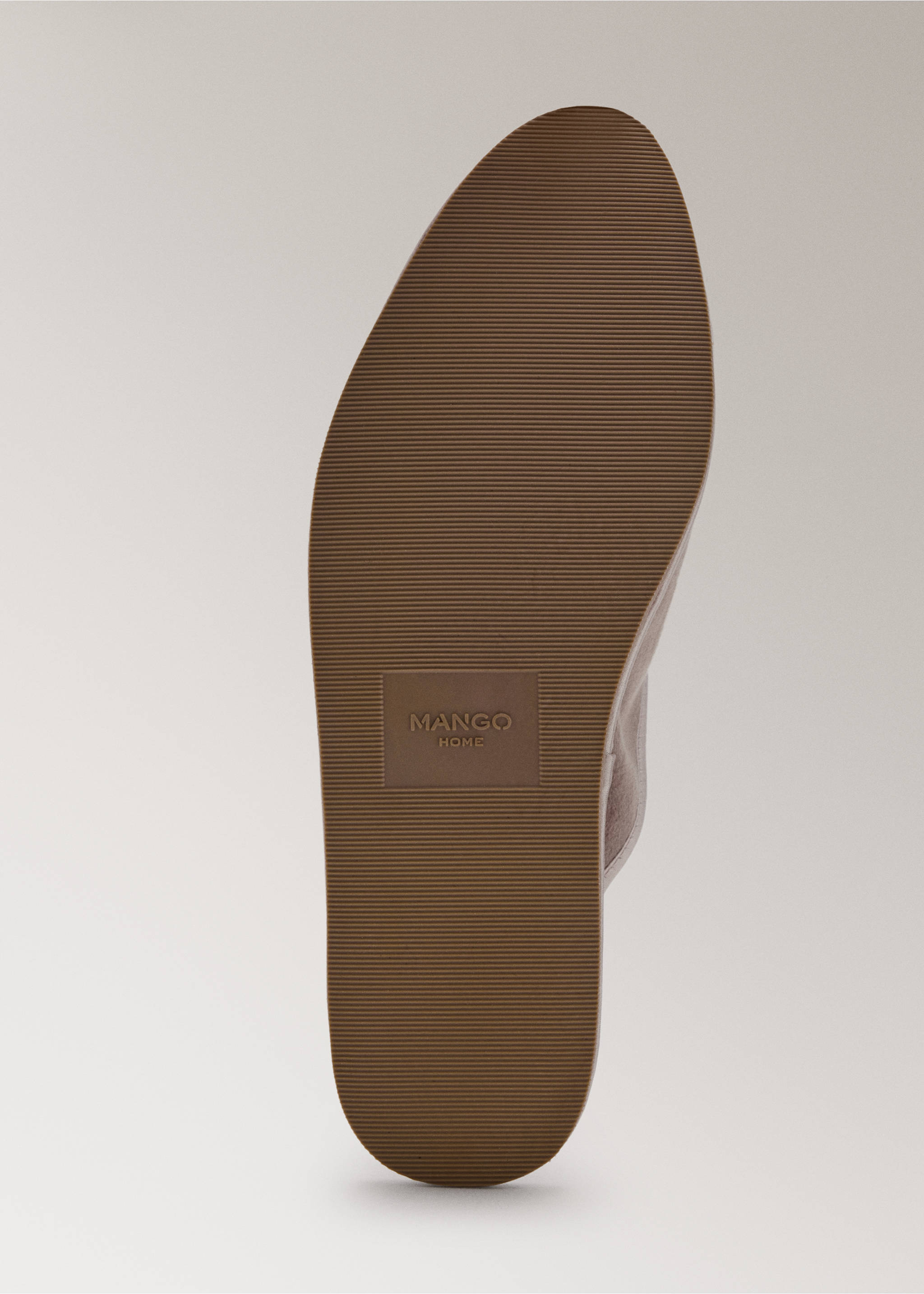 Open house slippers - Details of the article 3, Beige. Ref: 37052939-00.