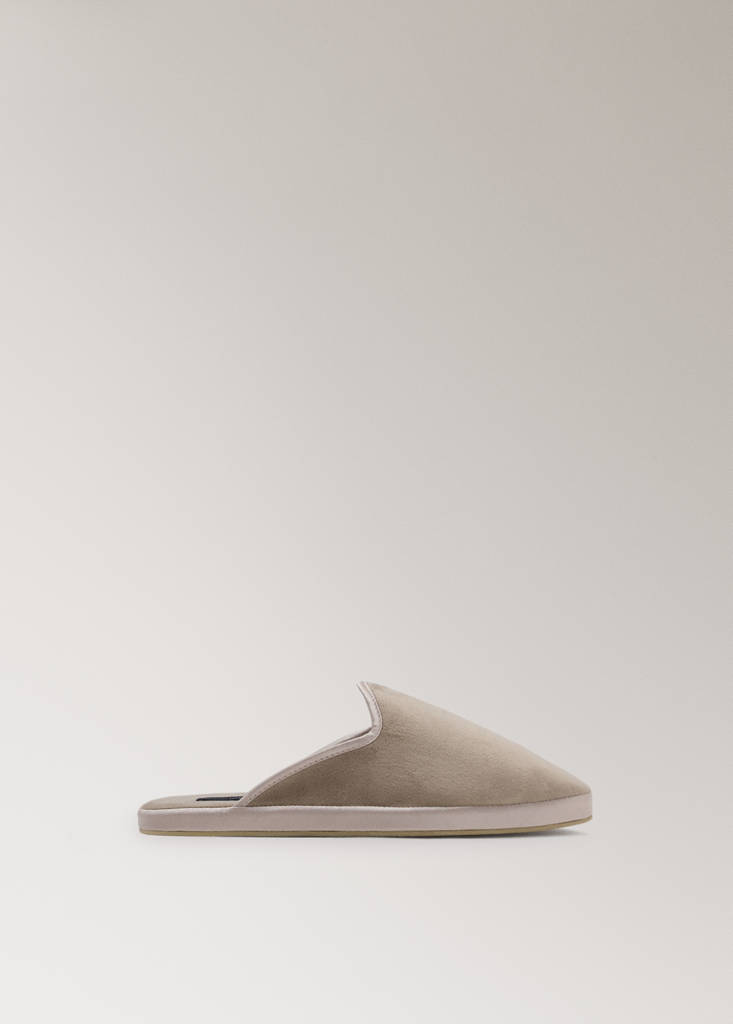 Open house slippers — Beige