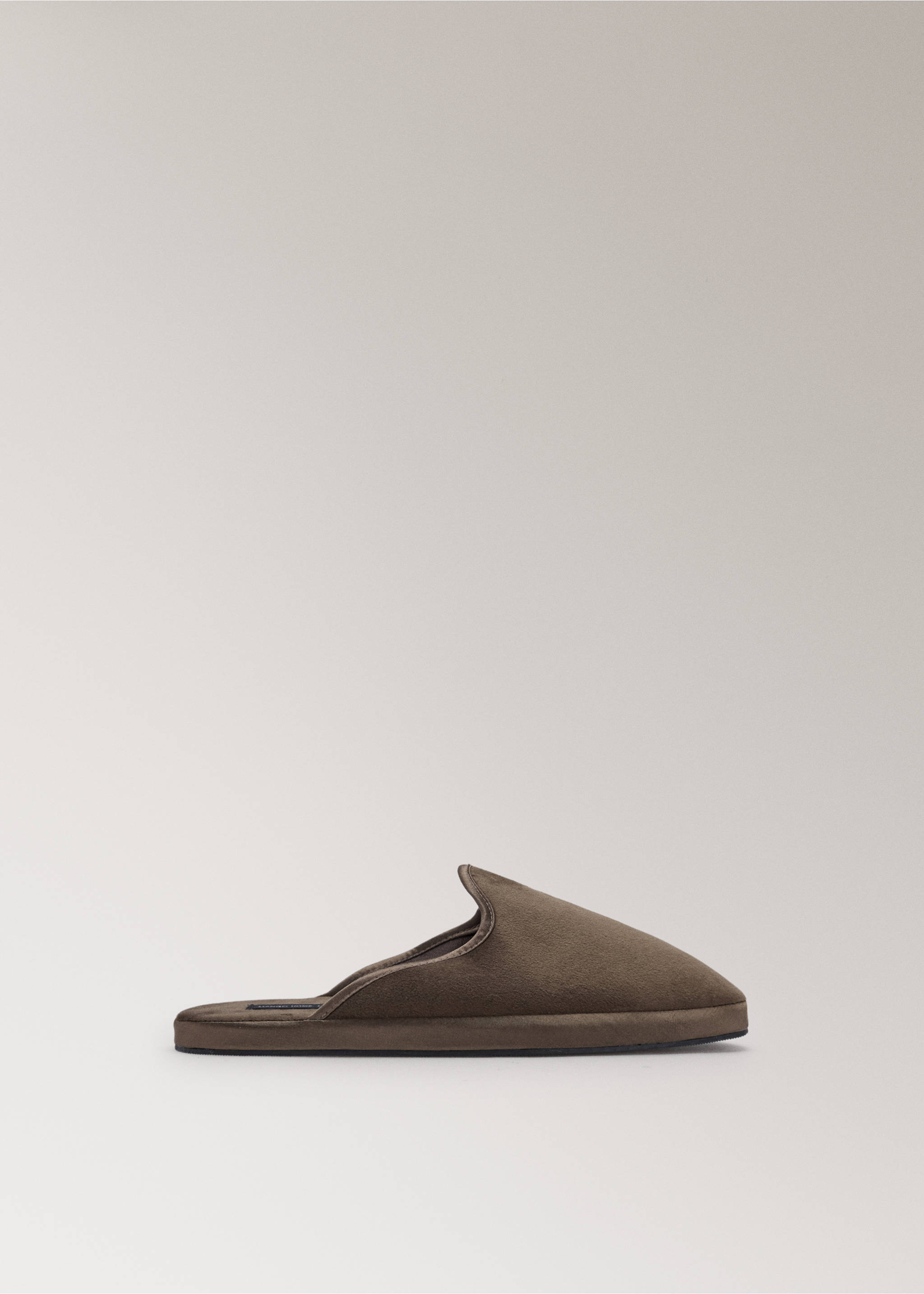 Open house slippers - Article without model, Brown. Ref: 37052939-00.