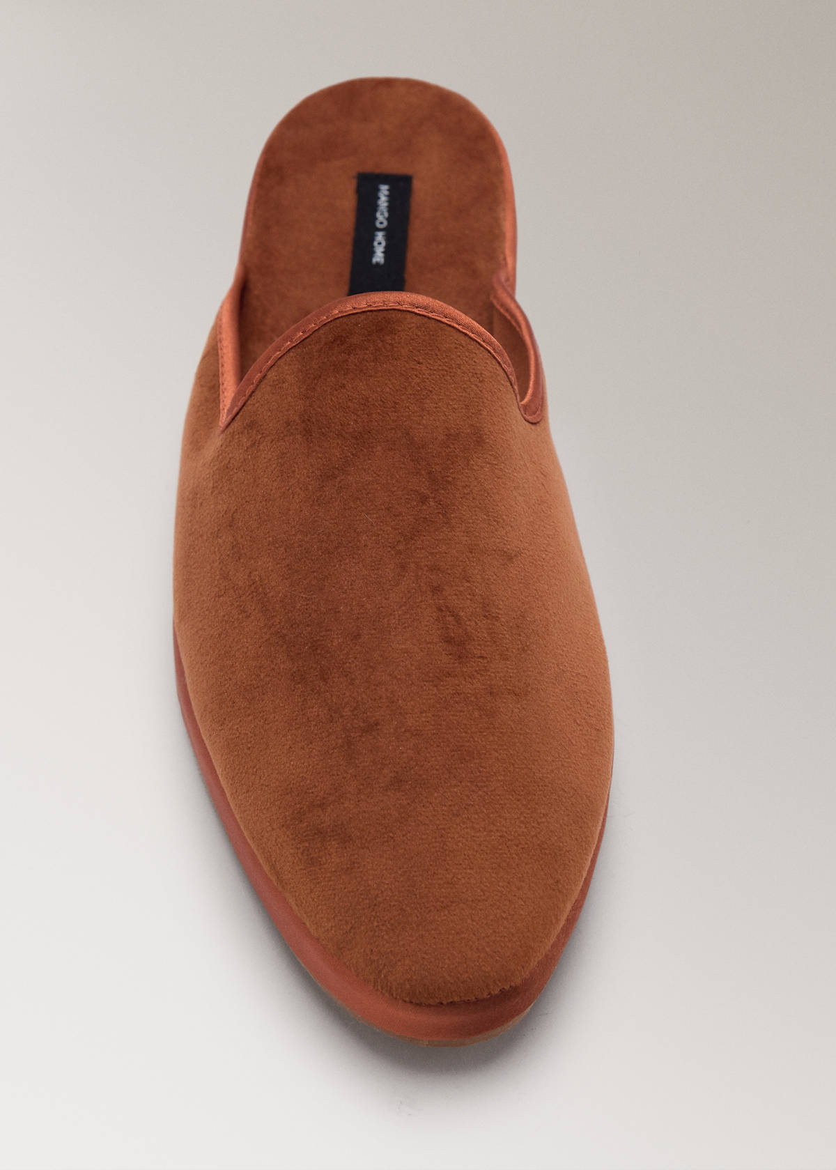 Open house slippers — Burgundy