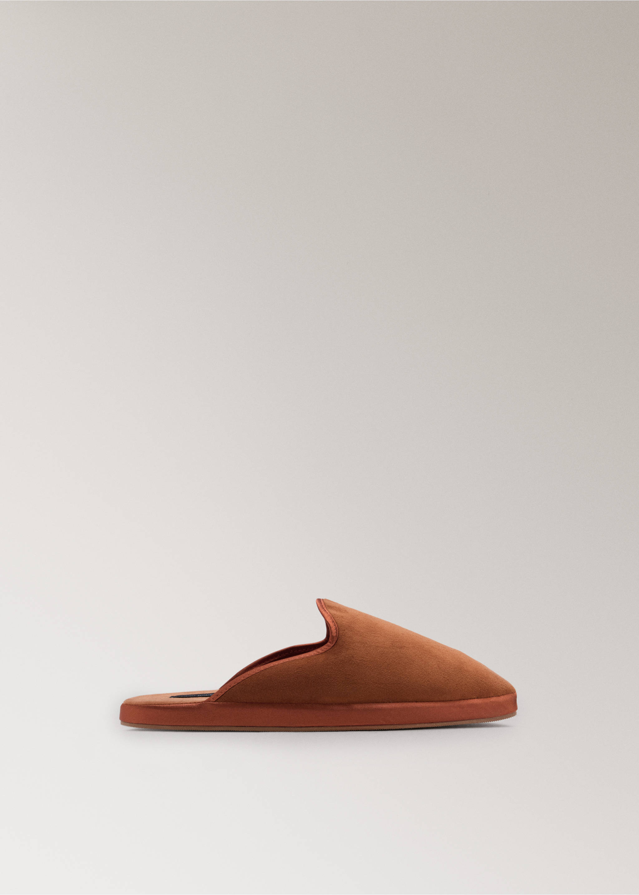 Open house slippers - Article without model, Burgundy. Ref: 37052939-00.