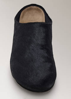 Felt clog slippers — Black 3