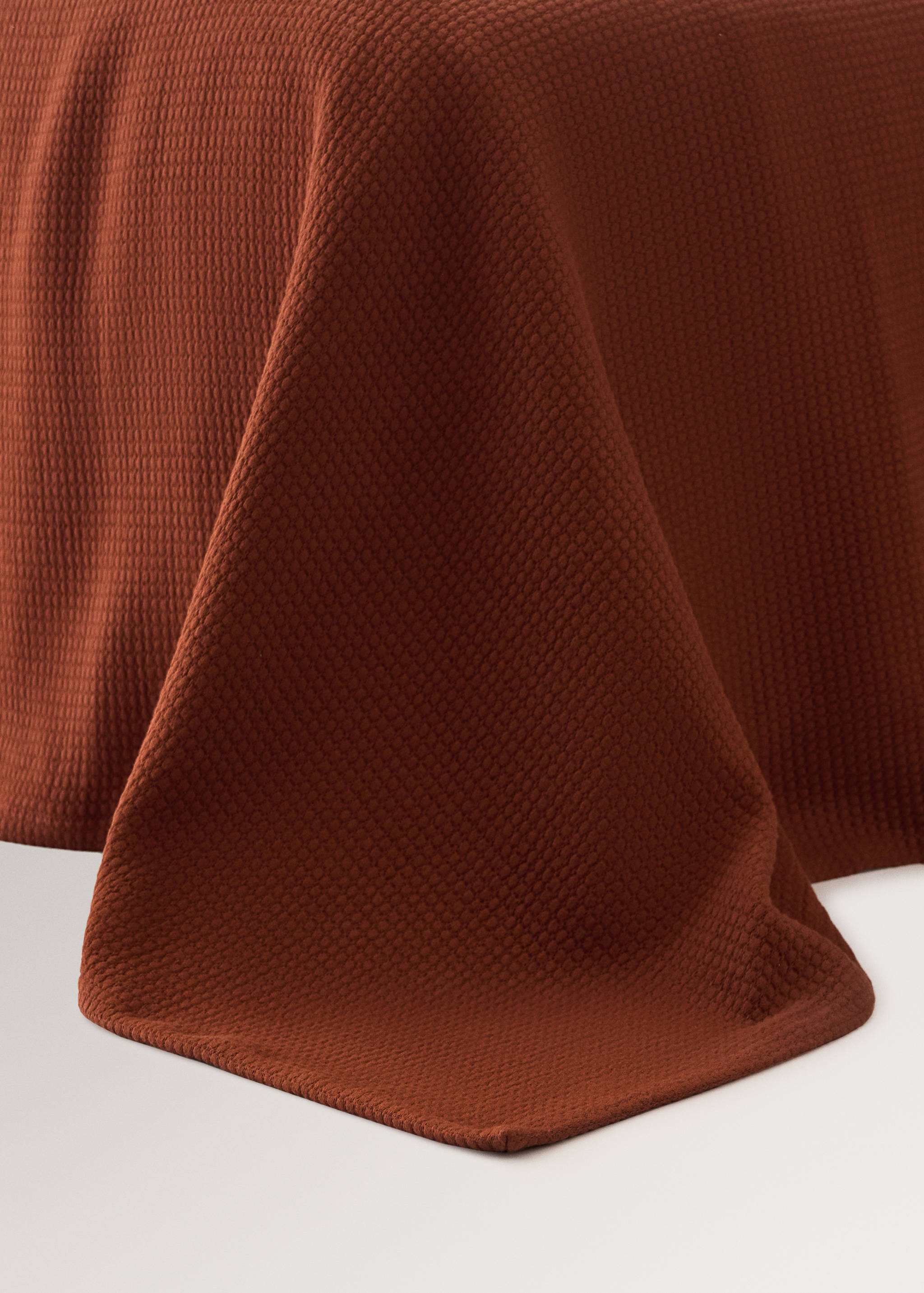 Cotton waffle garment-dyed bedspread for 180/200 cm bed - Details of the article 8