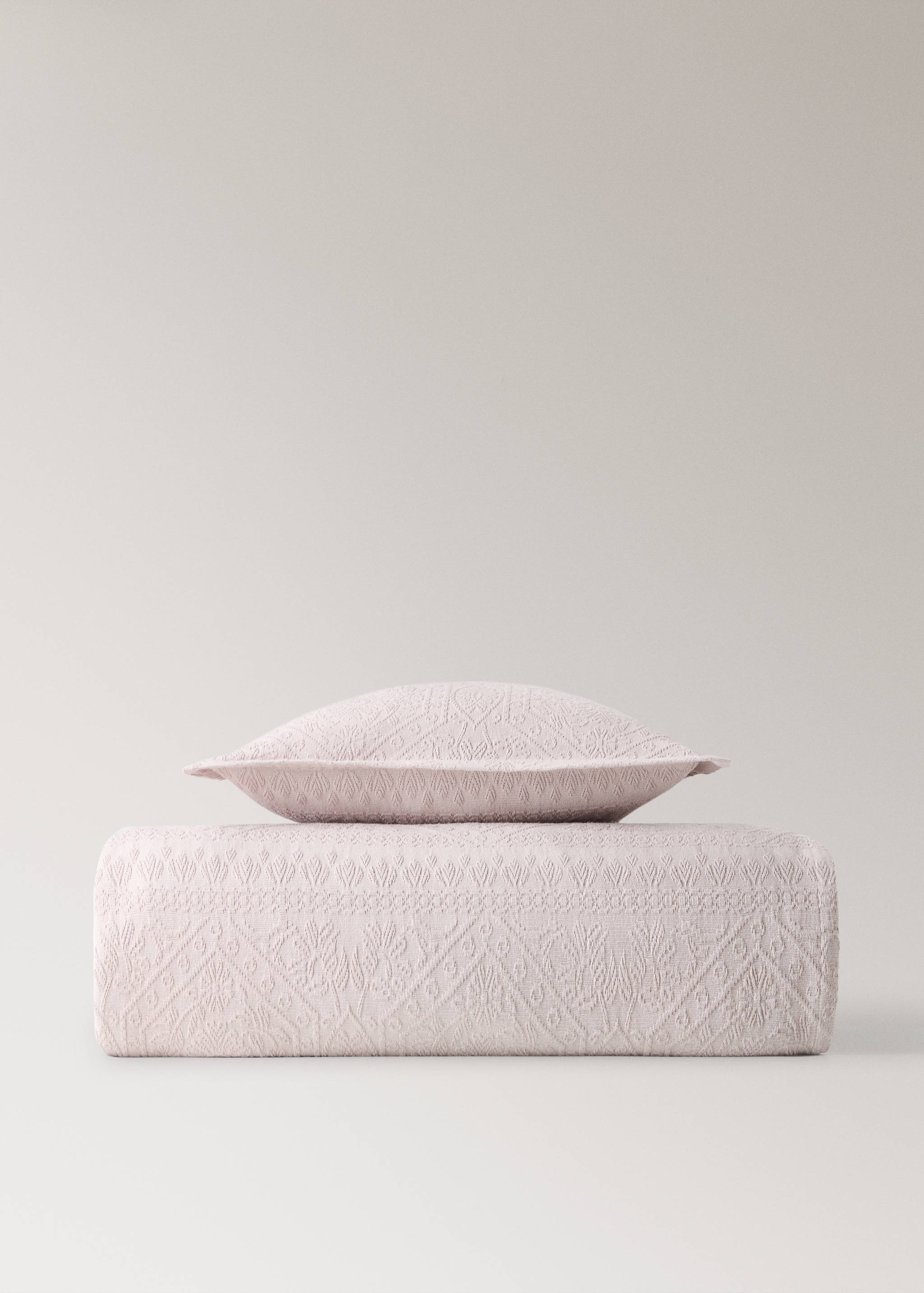 Pre-shrunk jacquard bedspread 300g for 180/200cm bed - Details of the article 3