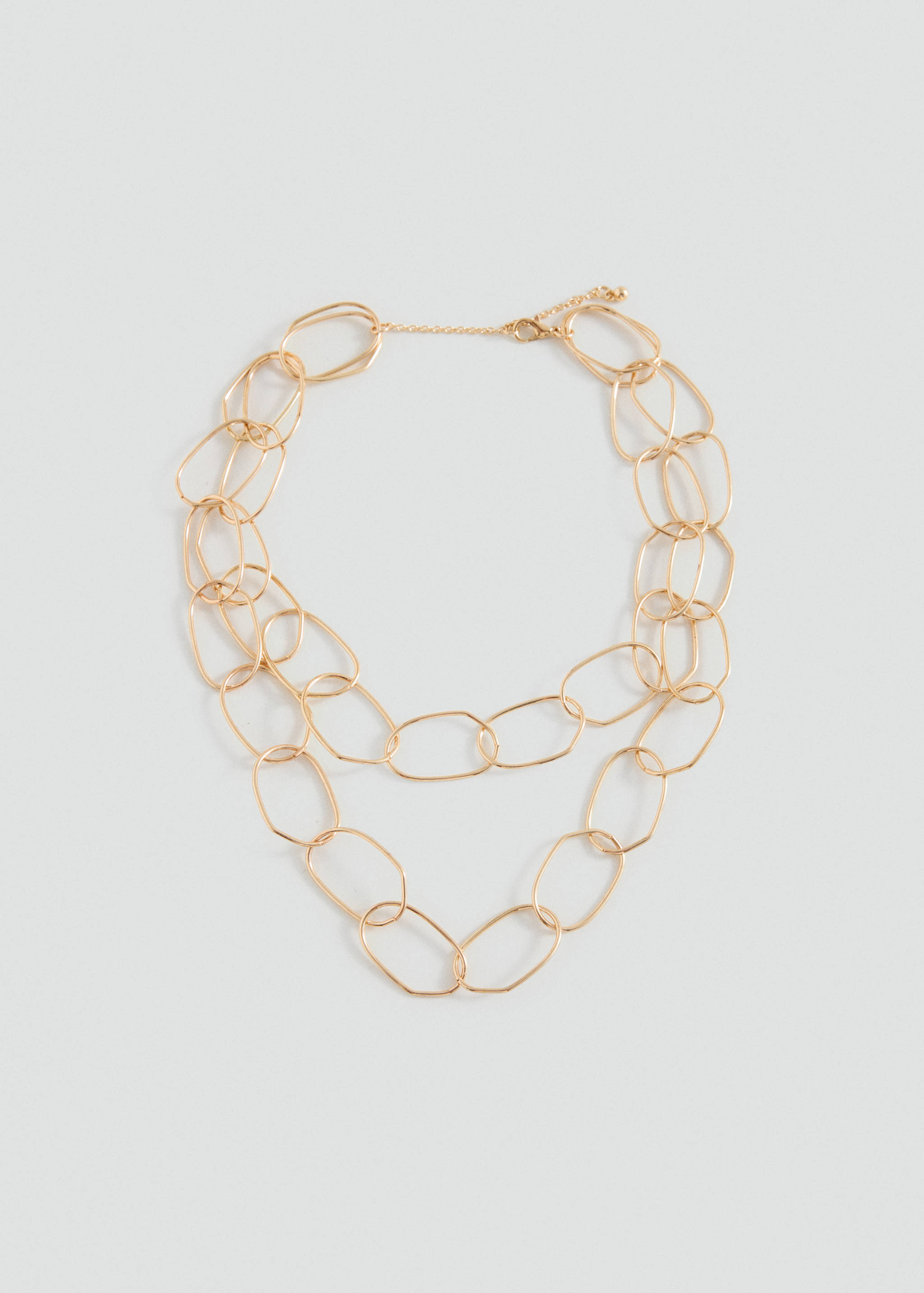 Double chain necklace - Article without model