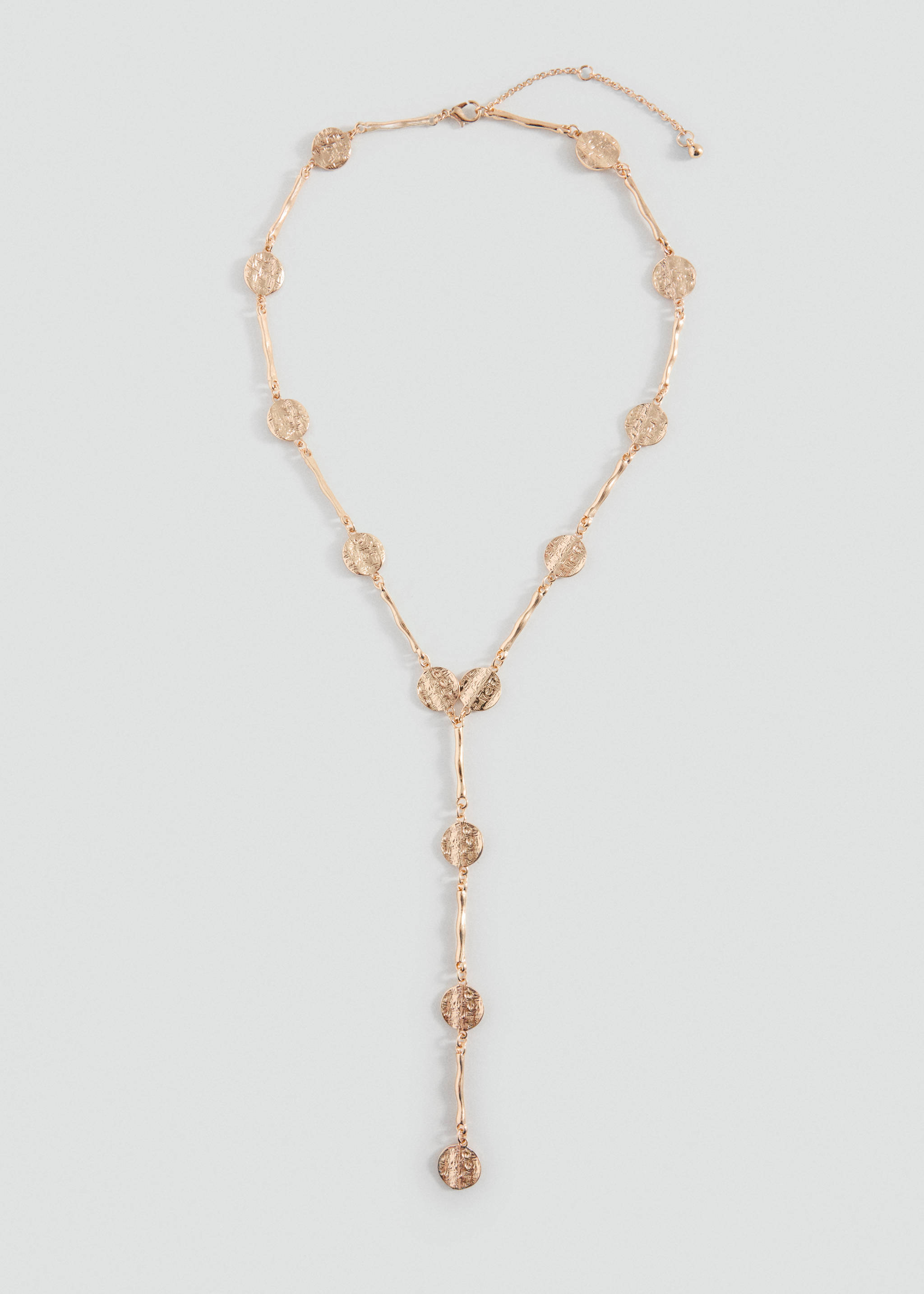Collier avec pendentif métallique - Article sans modèle