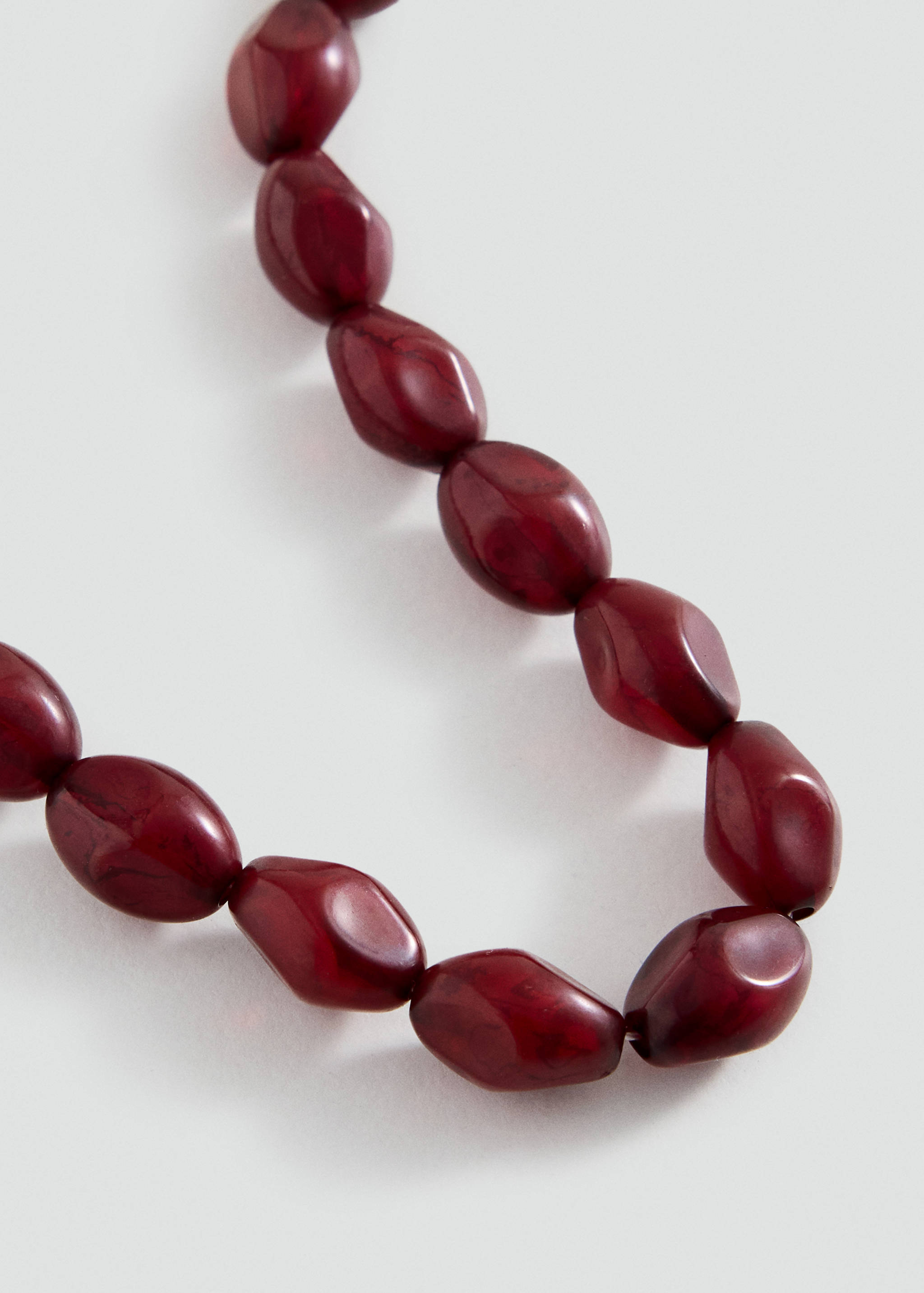 Collier perles - Plan moyen