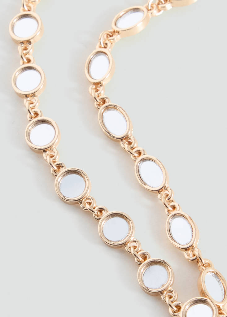 Mirror chain collar — Gold