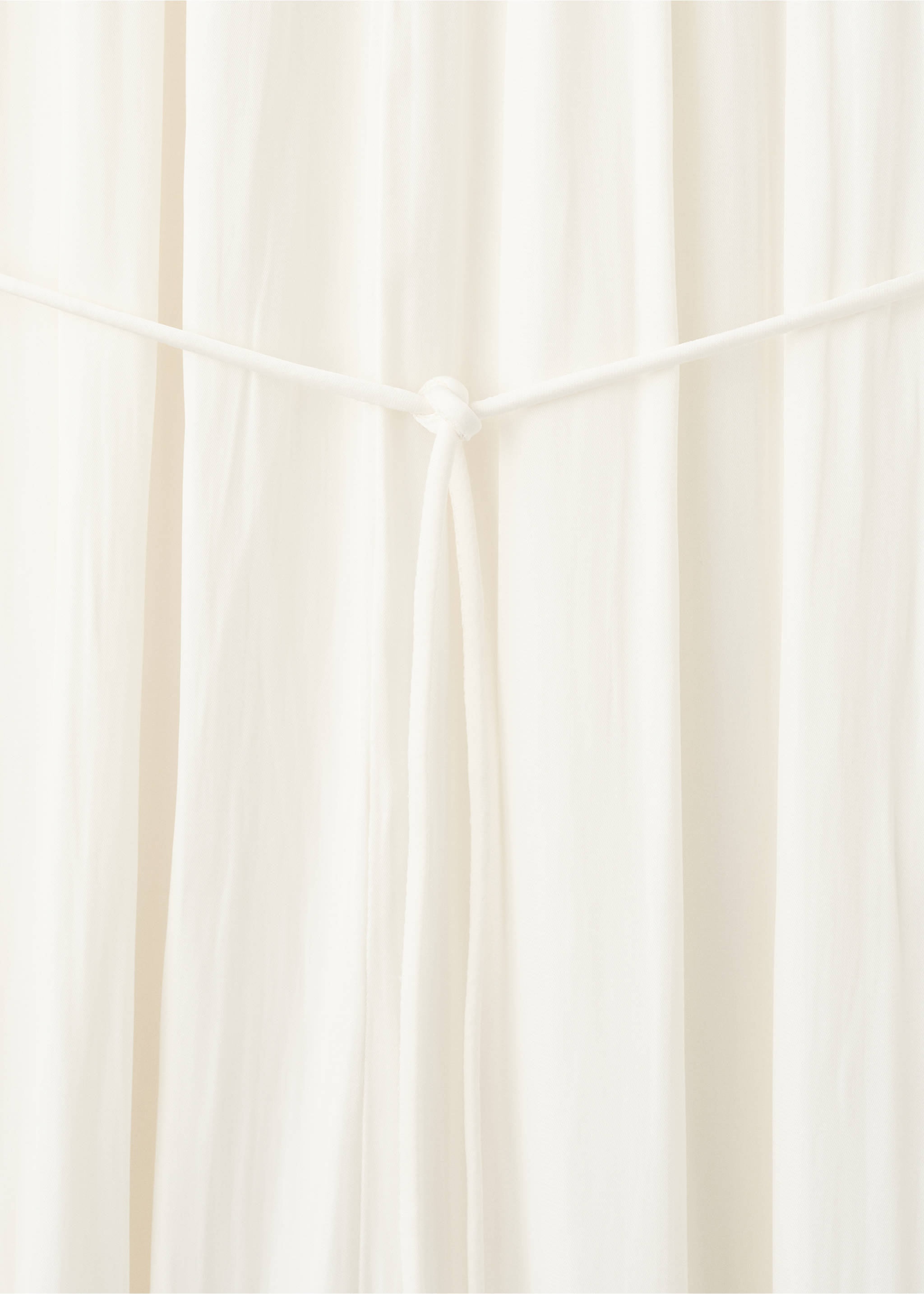 Fluid harem-style jumpsuit - Details of the article 0, Off White. Ref: 37053278-00.