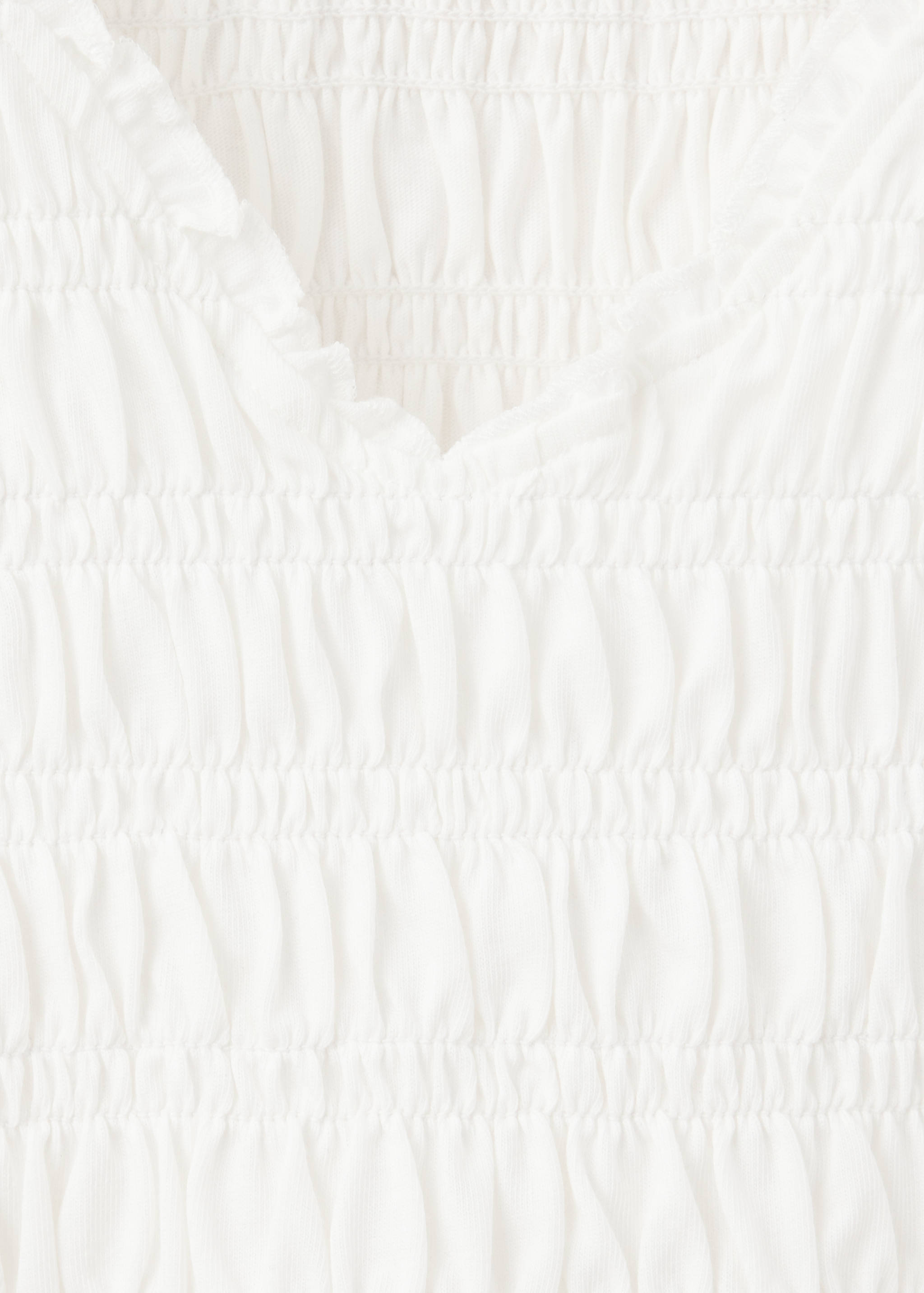 Ruched cotton top - Details of the article 8