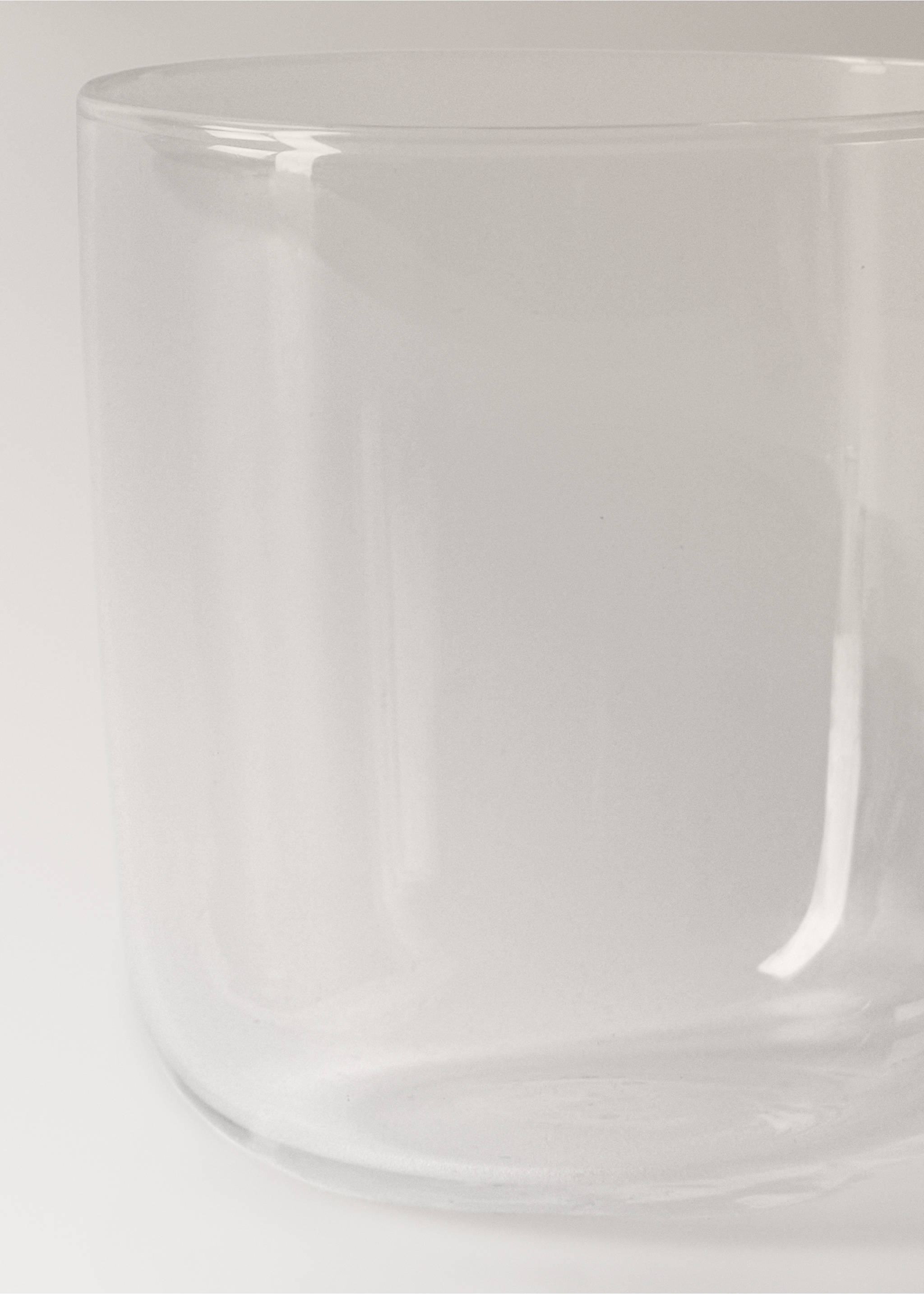 Borosilicate tumbler - Details of the article 2, Ice Grey. Ref: 37053288-00.