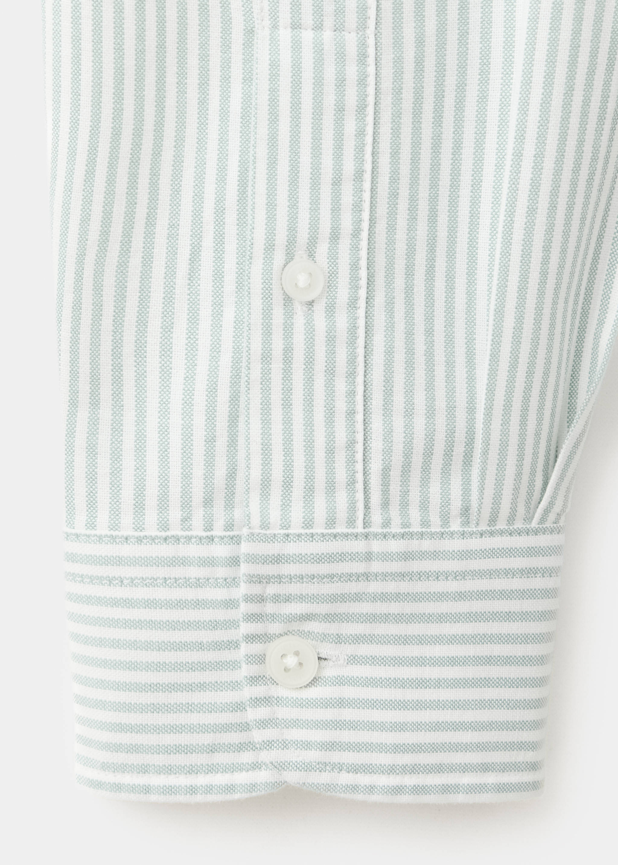 100% cotton striped shirt - Details of the article 0