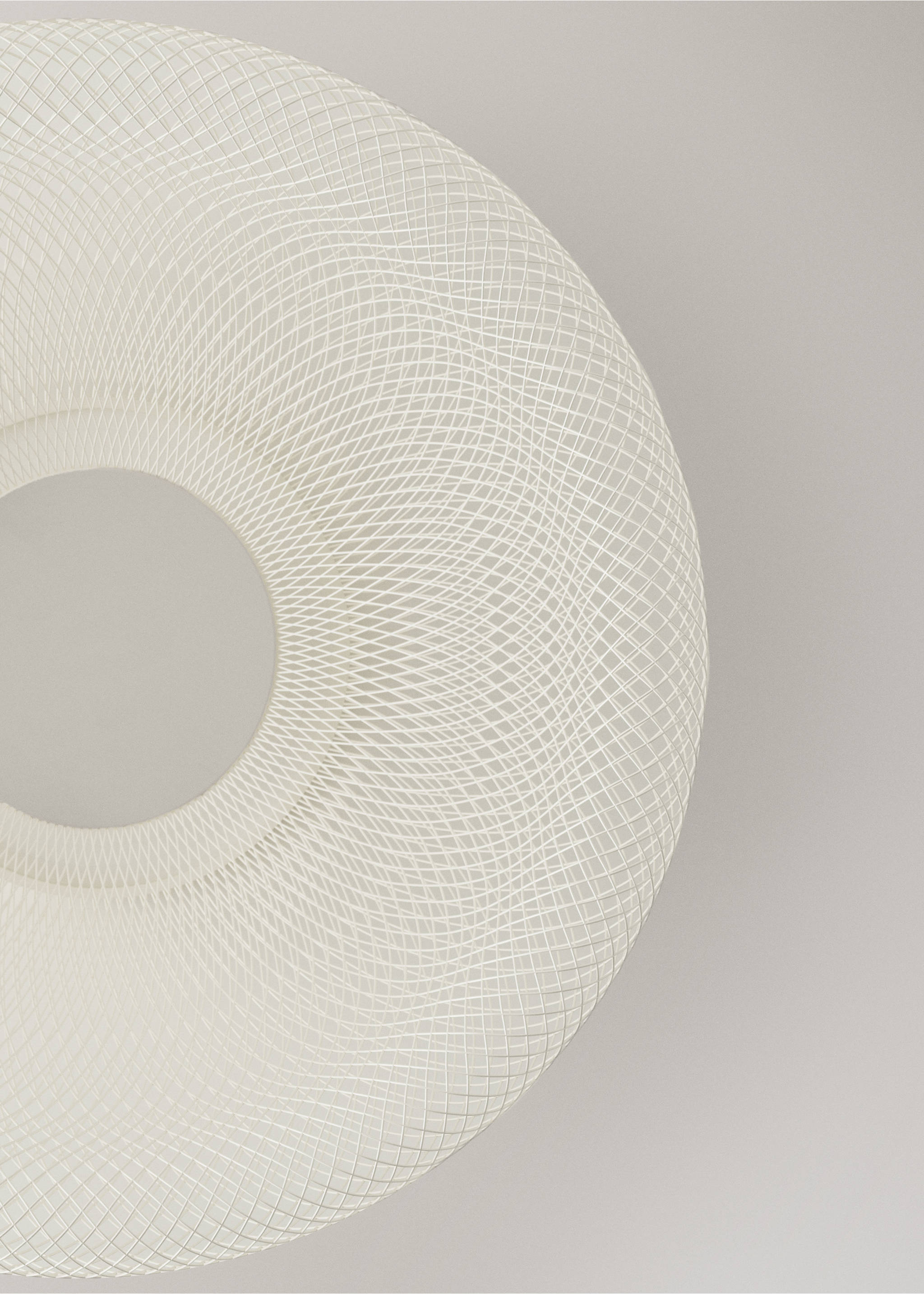 Medium iron serving dish with rack - Details of the article 2, Off White. Ref: 37053291-00.