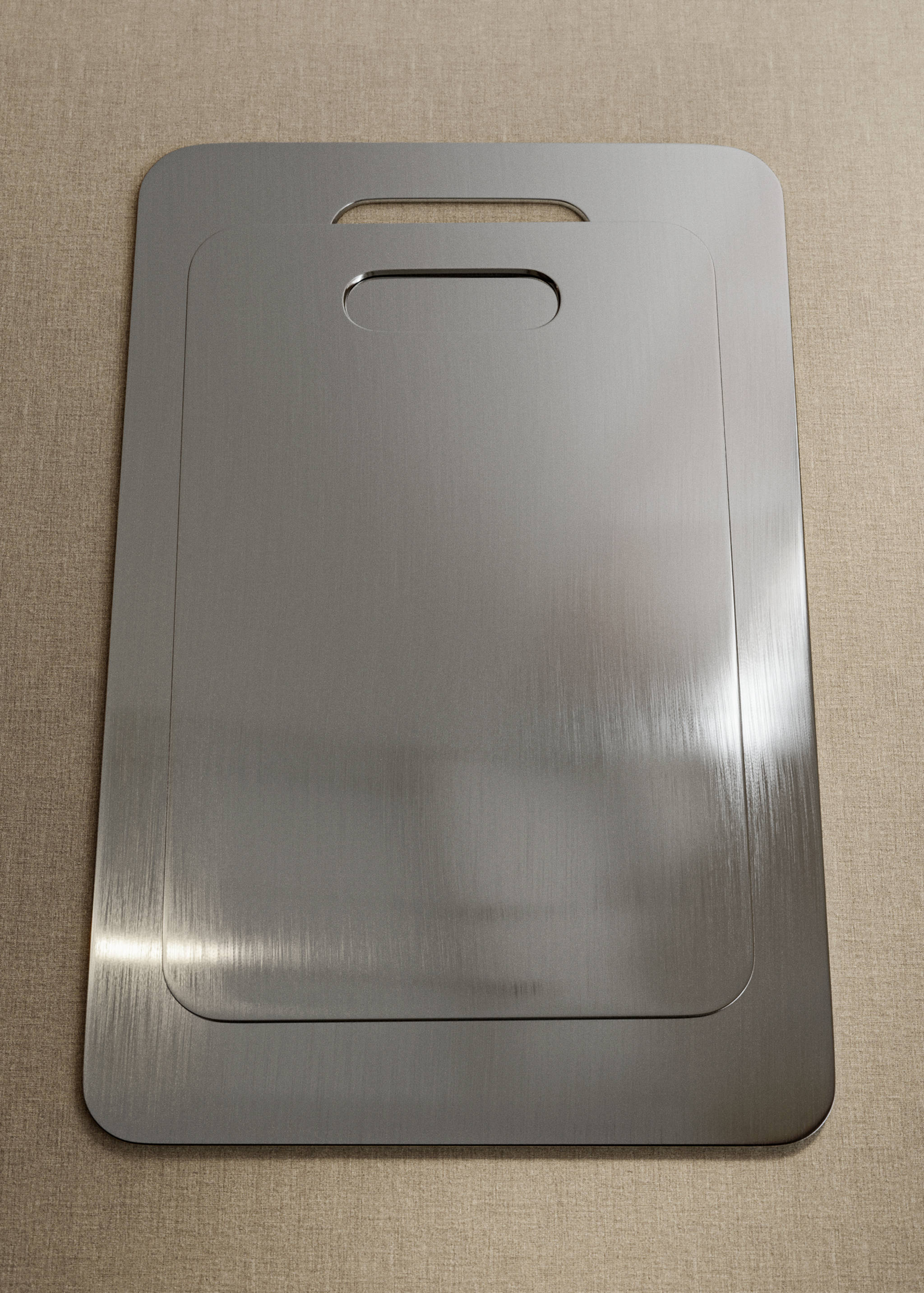 Chopping board inox - General plane