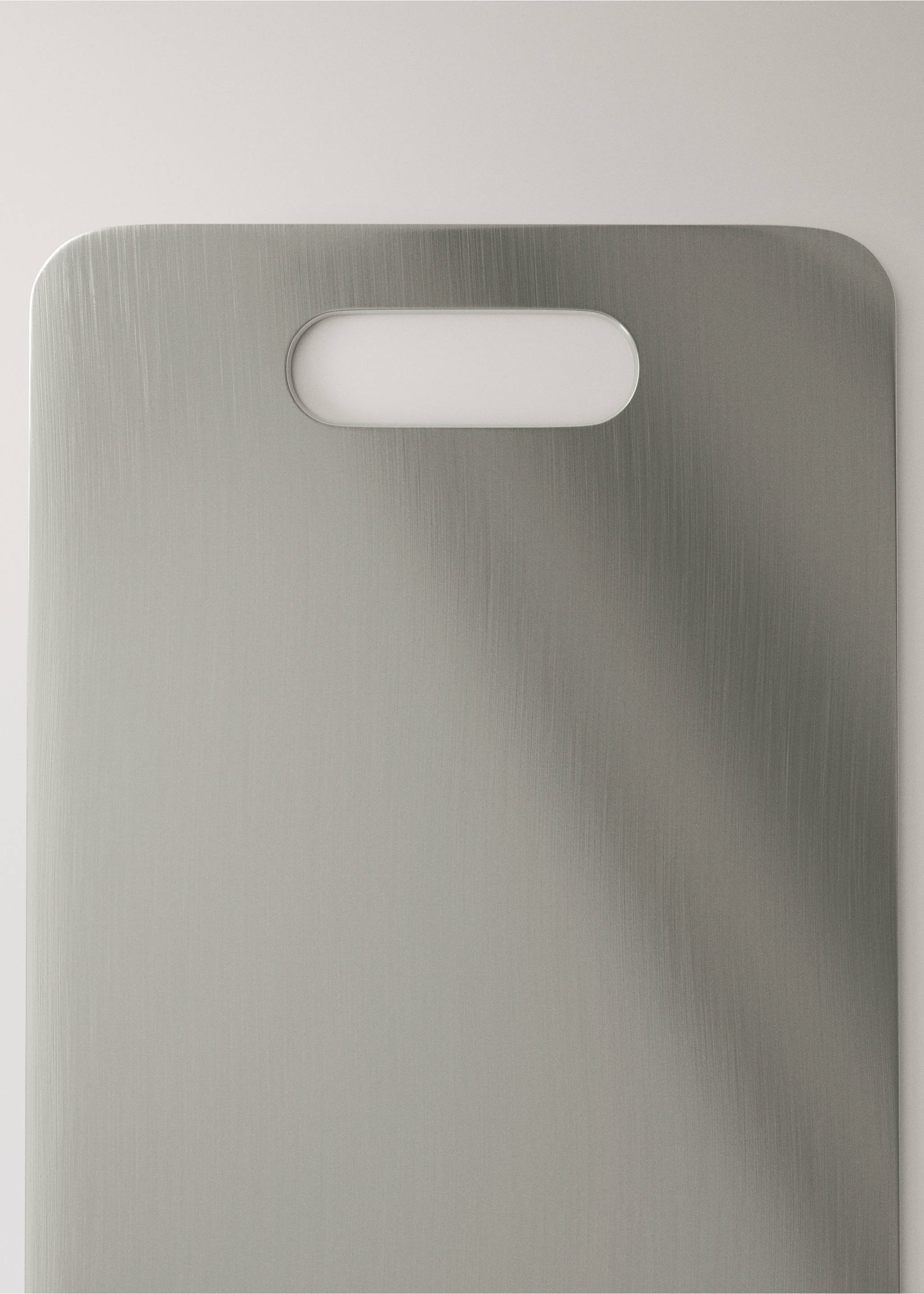 Chopping board inox - Details of the article 2, Silver. Ref: 37053294-00.
