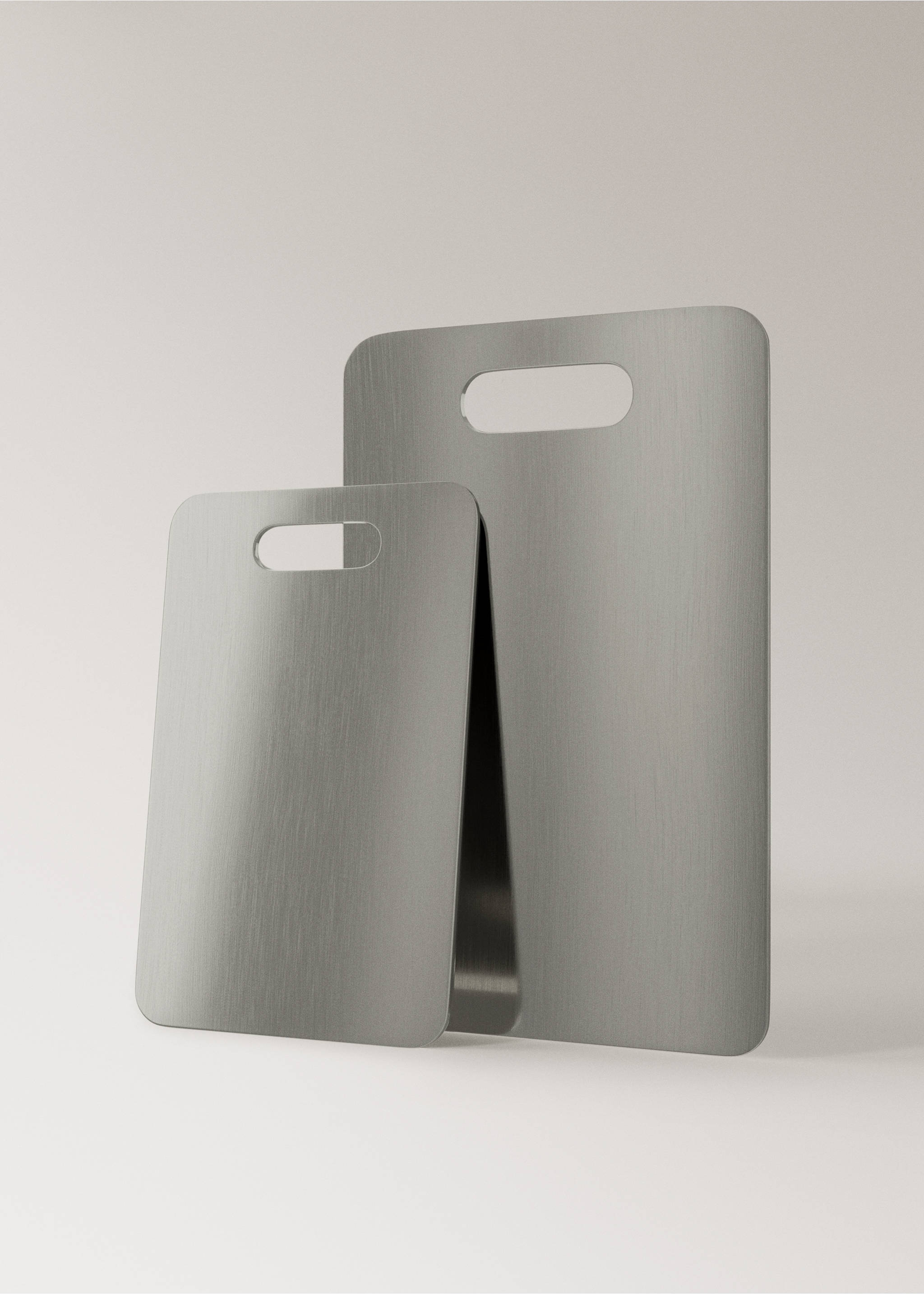 Chopping board inox - Details of the article 3, Silver. Ref: 37053294-00.