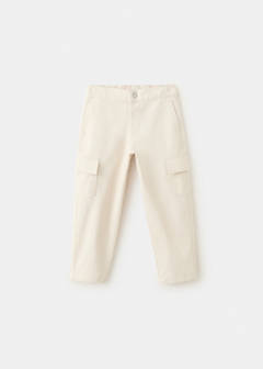 Cotton cargo trousers — Ice Grey 2