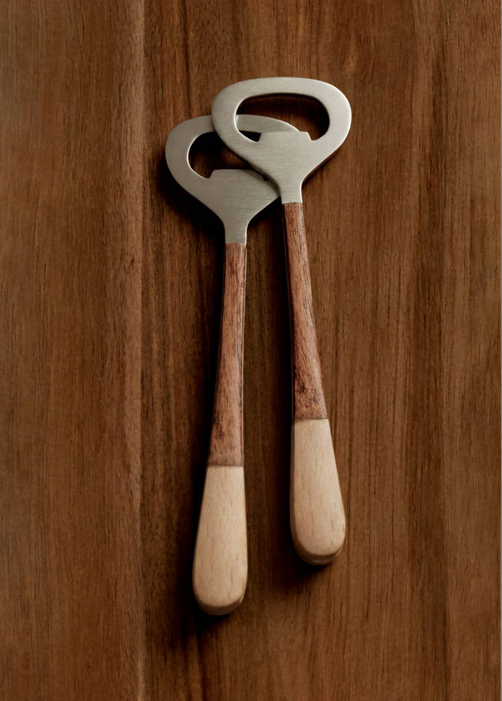 Stainless steel opener — Ice Grey